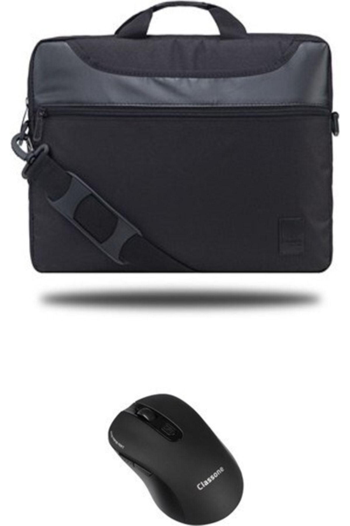 Classone Workstation Bnd400 15.6 “macbook,laptop,çantası-siyah + Kablosuz Mouse