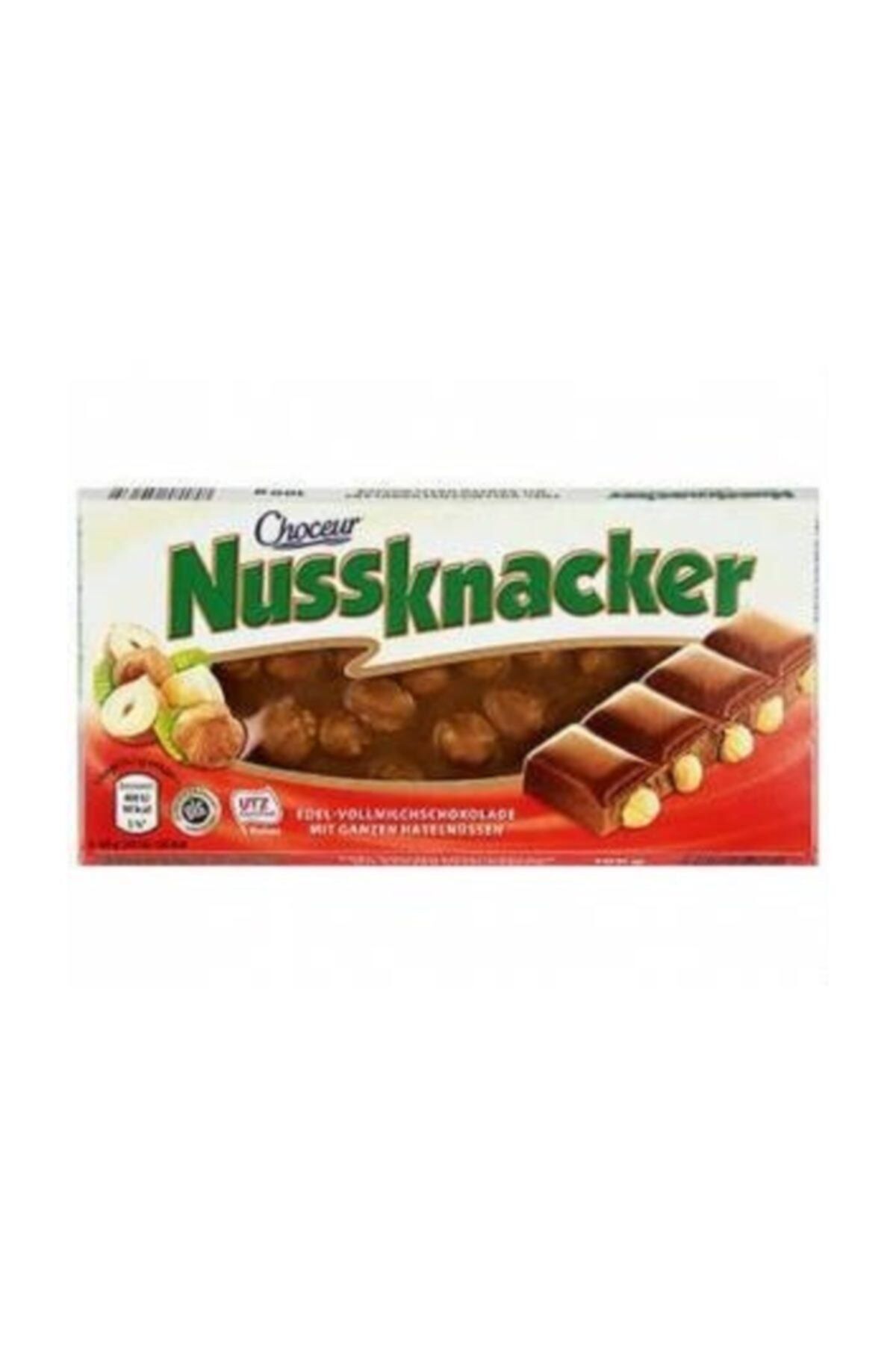 Choceur Nussknacker Bütün Fındıklı Çikolata 100g Orijinal Alman Çikolatası