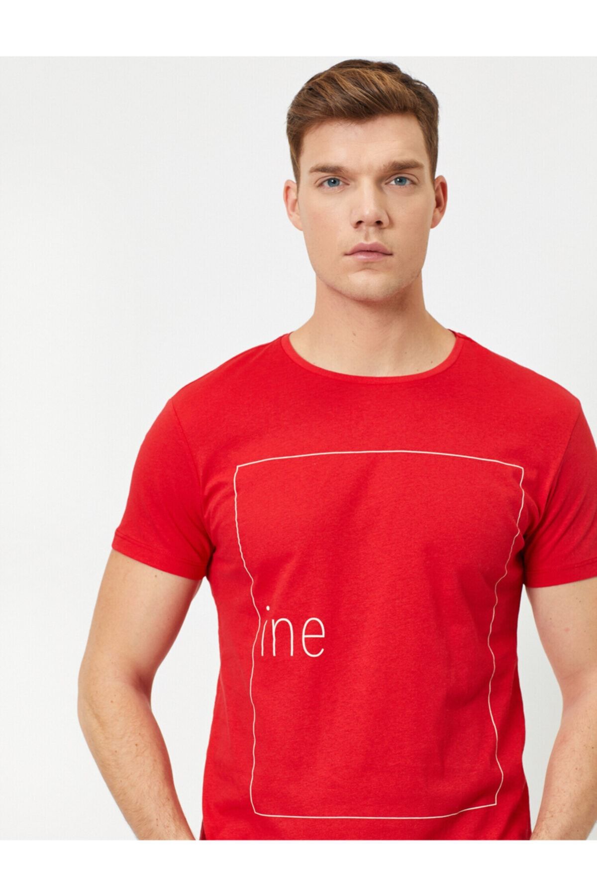Koton Erkek Kırmızı T-Shirt 0YAM11800LK