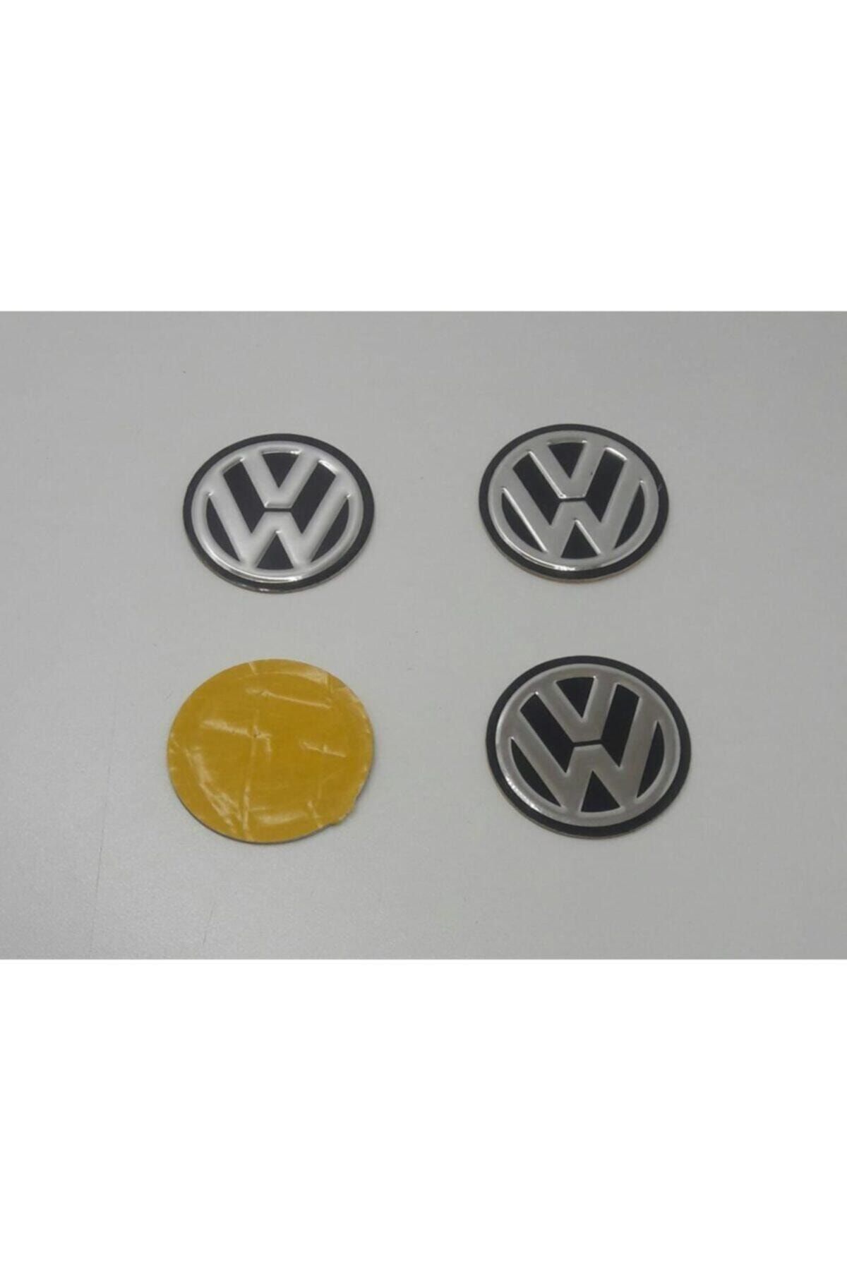 Volkswagen Jant Göbeği Etiketi 55 mm Çap