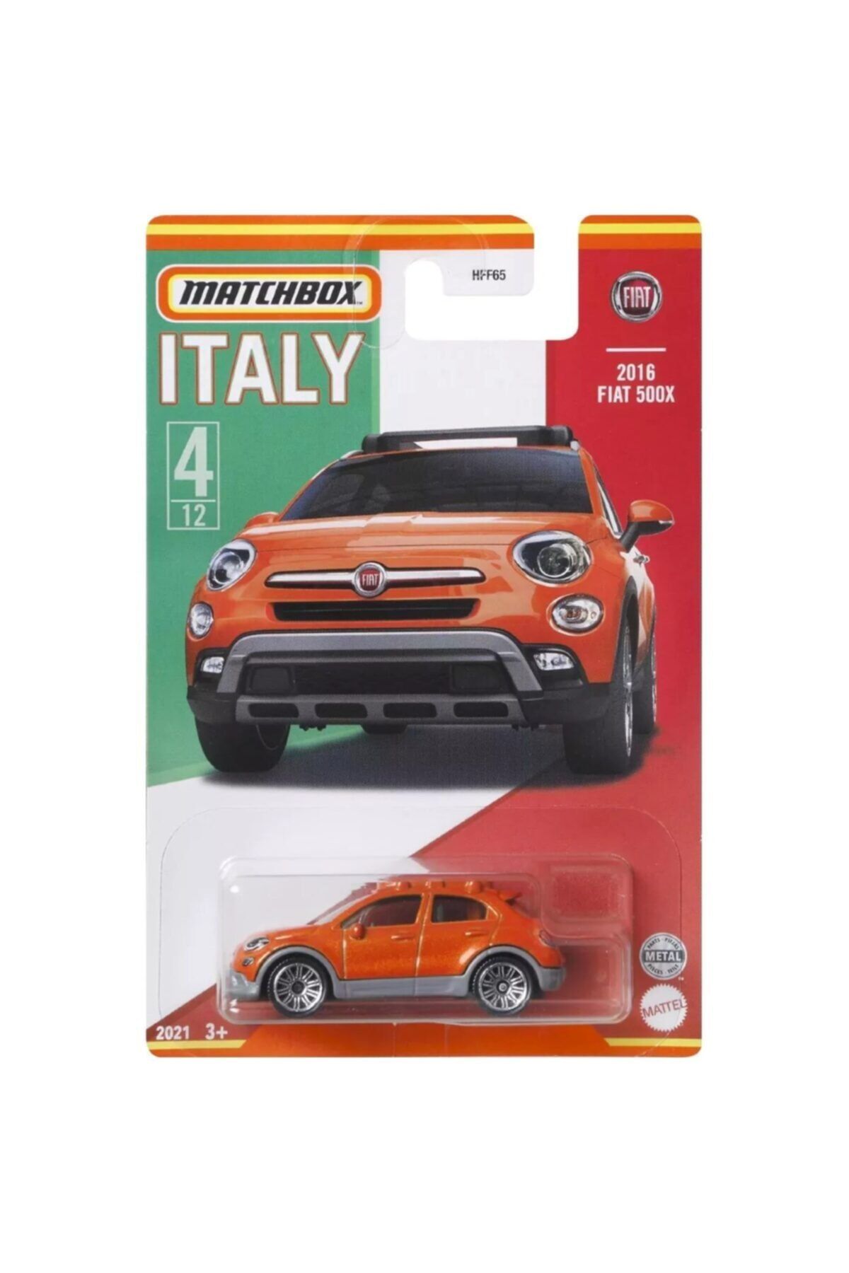 Matchbox 1:64 Best Of Italy Arabalar '16 Fiat 500x