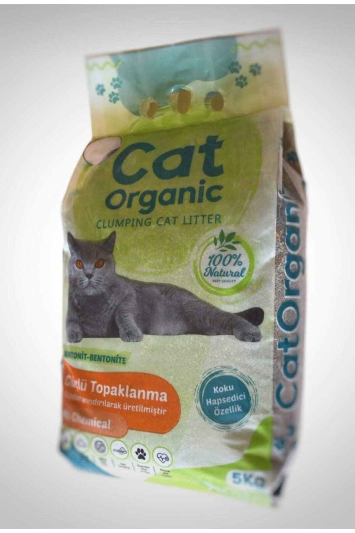 Cat organic Kedi Kumu 5kg Kokusuz