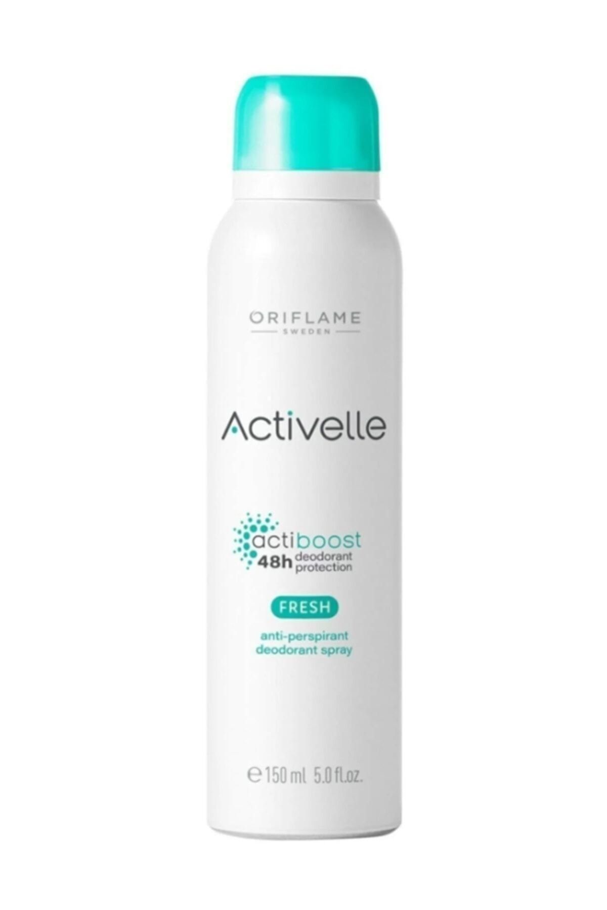 Oriflame Activelle Fresh Anti-perspirant Deodorant Sprey 150 Ml Mata-fresh