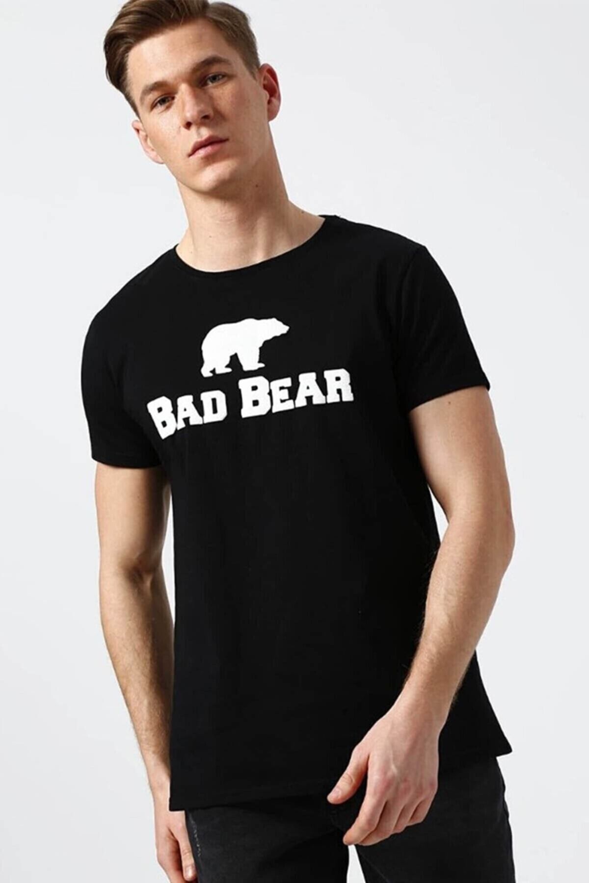 Bad Bear Siyah Erkek Tişört Tee Mıdnıght - 19.01.07.002
