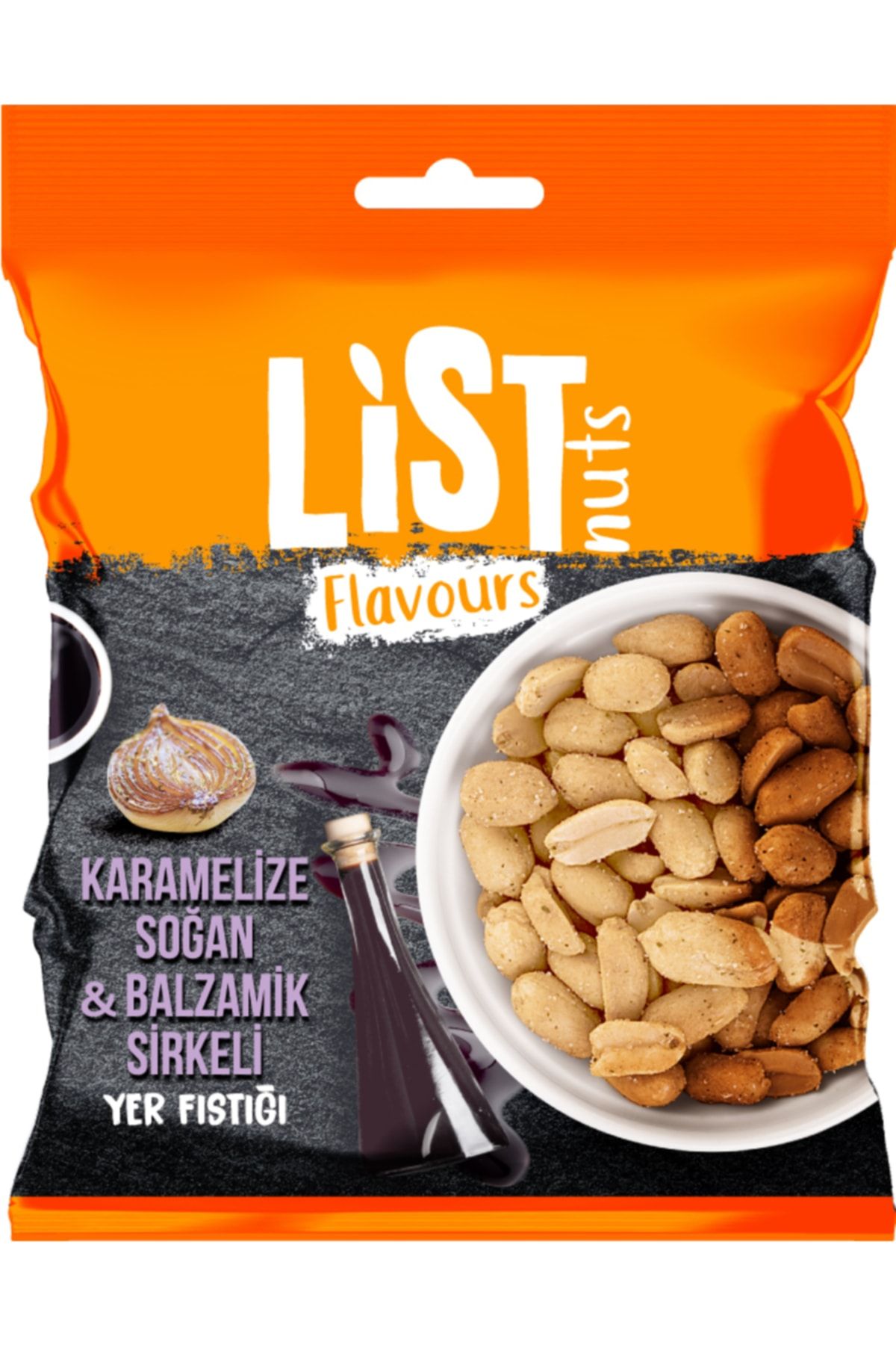 List Flavours Karamelize Soğan & Balzamik Sirkeli Yer Fıstığı 150 G