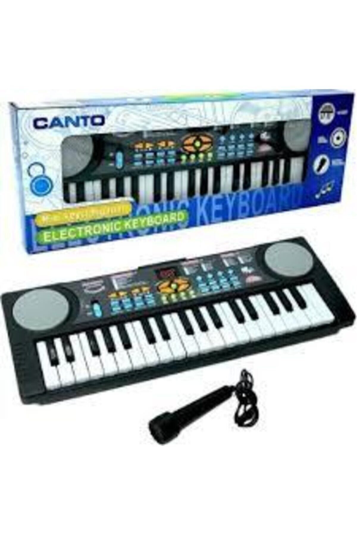 Happy Toys Yeni Seri Canto 37 Tuşlu Mikrofonlu Piyano
