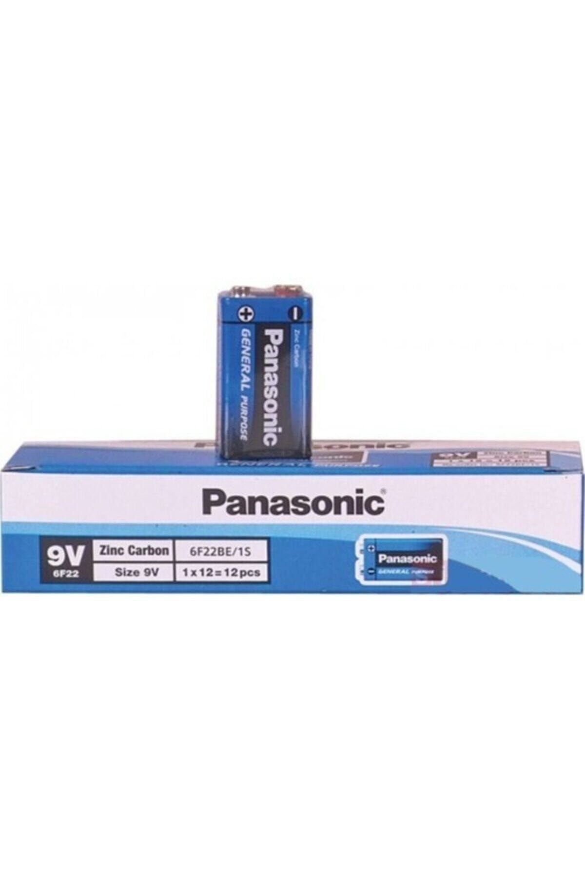 Panasonic 9v Kare Pil 1 Kutu 12 Adet