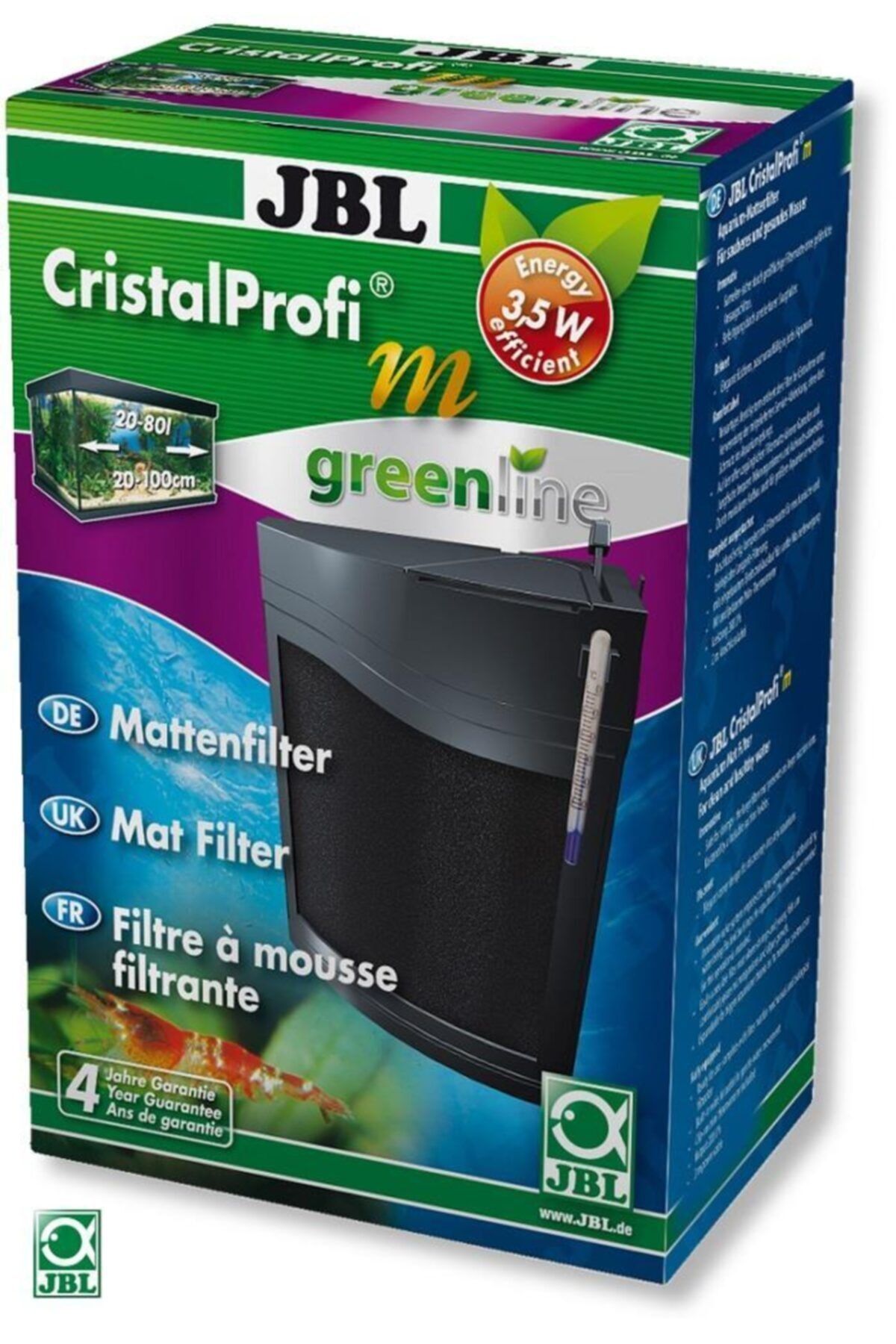 JBL Cristal Profi M Greenline Iç Filtre 200l/h