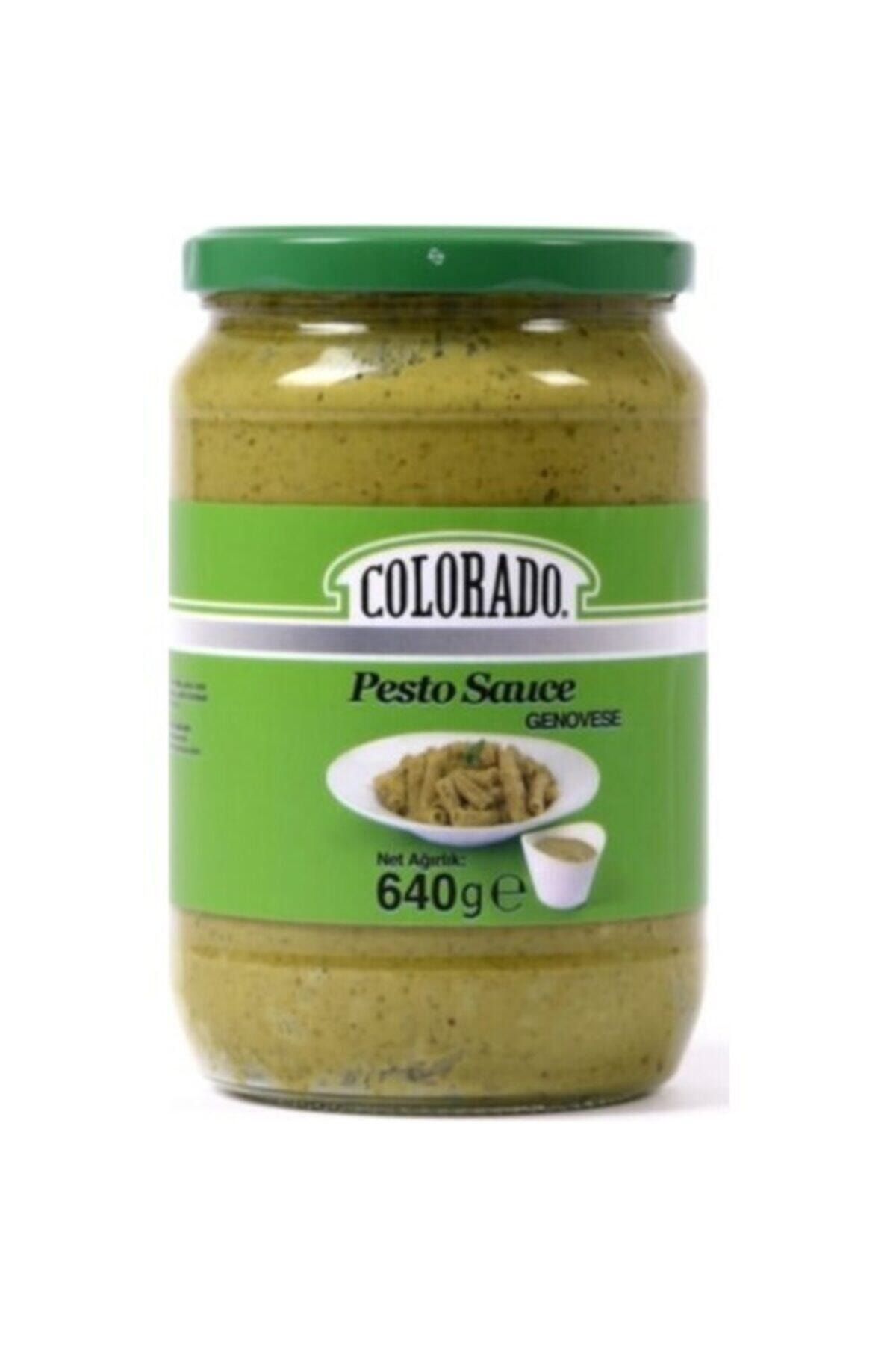 Colorado Pesto Sauce Fesleğen Sos 640gr Cam Kavanoz