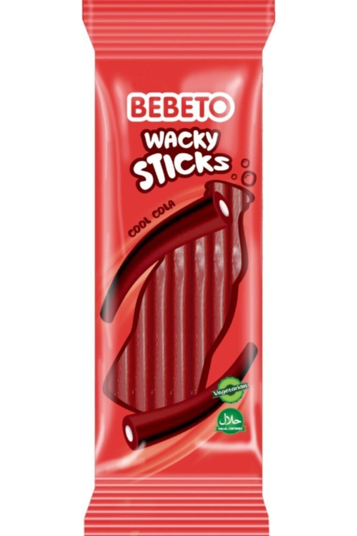 BEBETO Wacky Sticks Cola 175 Gr