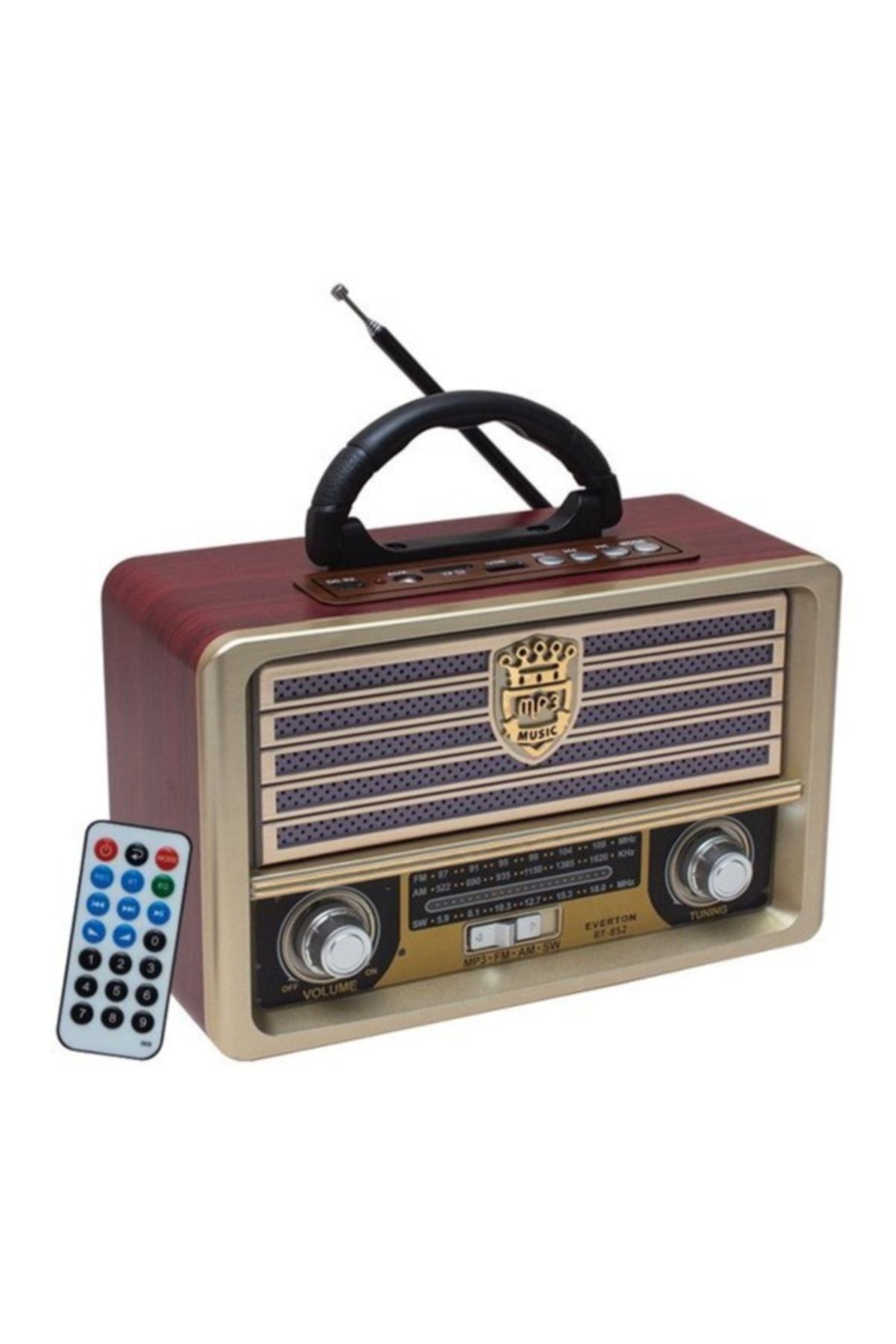 T G Nostalji Radyo Bluetooth+fm Radyo+usb+sd Kart Süper Ses + Kaliteli Ürün