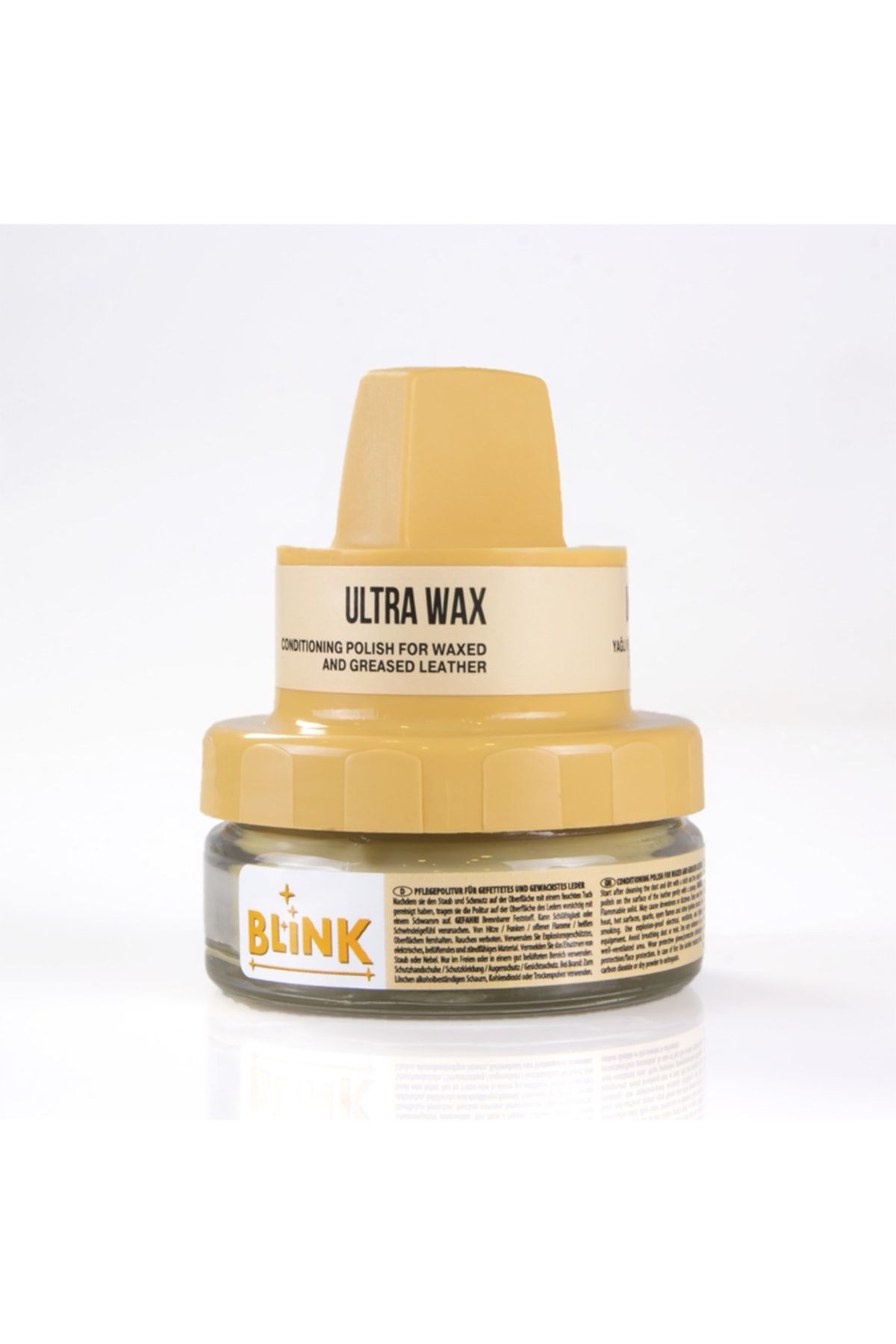 Blink Ultra Wax Yağlı Deri Cilası Naturel Renk 50 ml