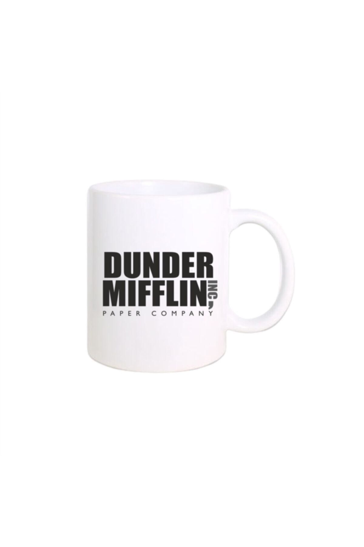 fibamug The Office Dizisi Dunder Mifflin Company Logo Baskılı Kupa Bardak