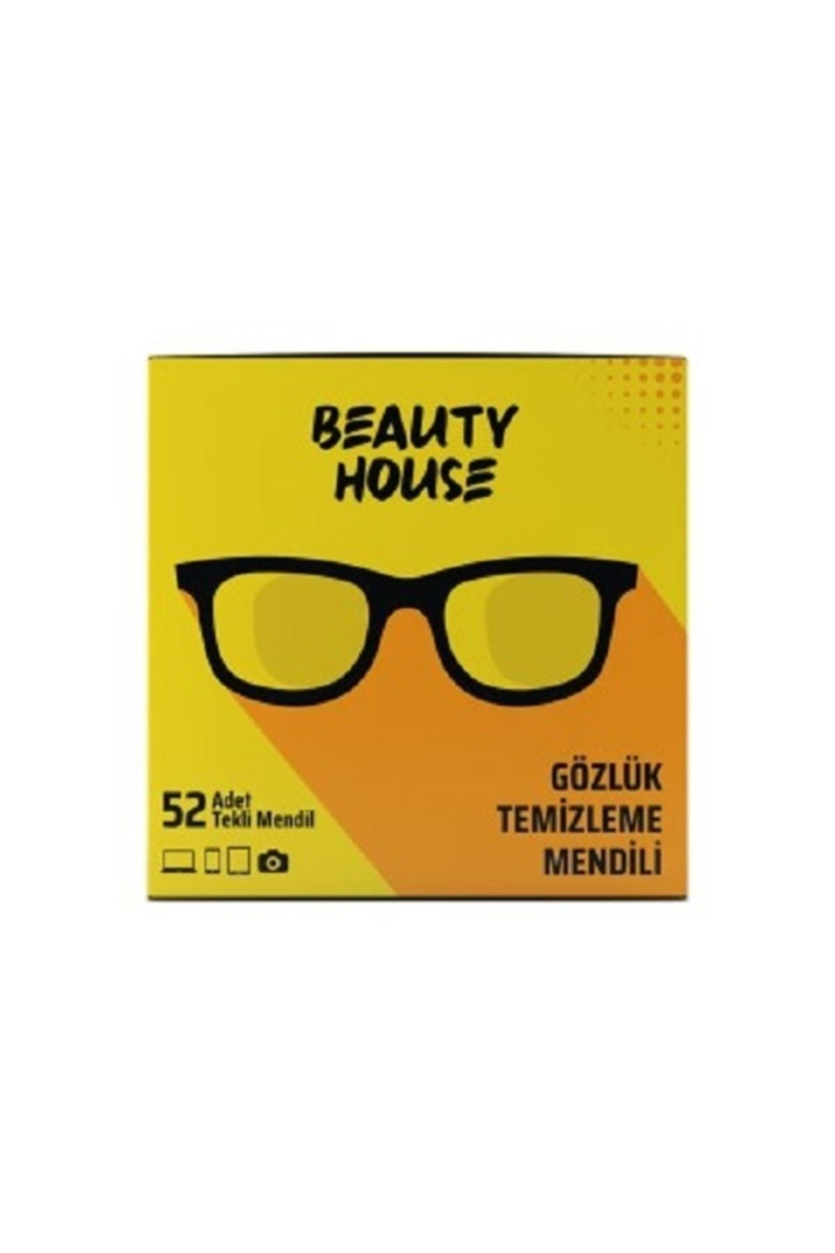 Beauty House Gözlük Temizleme Mendili 52'li