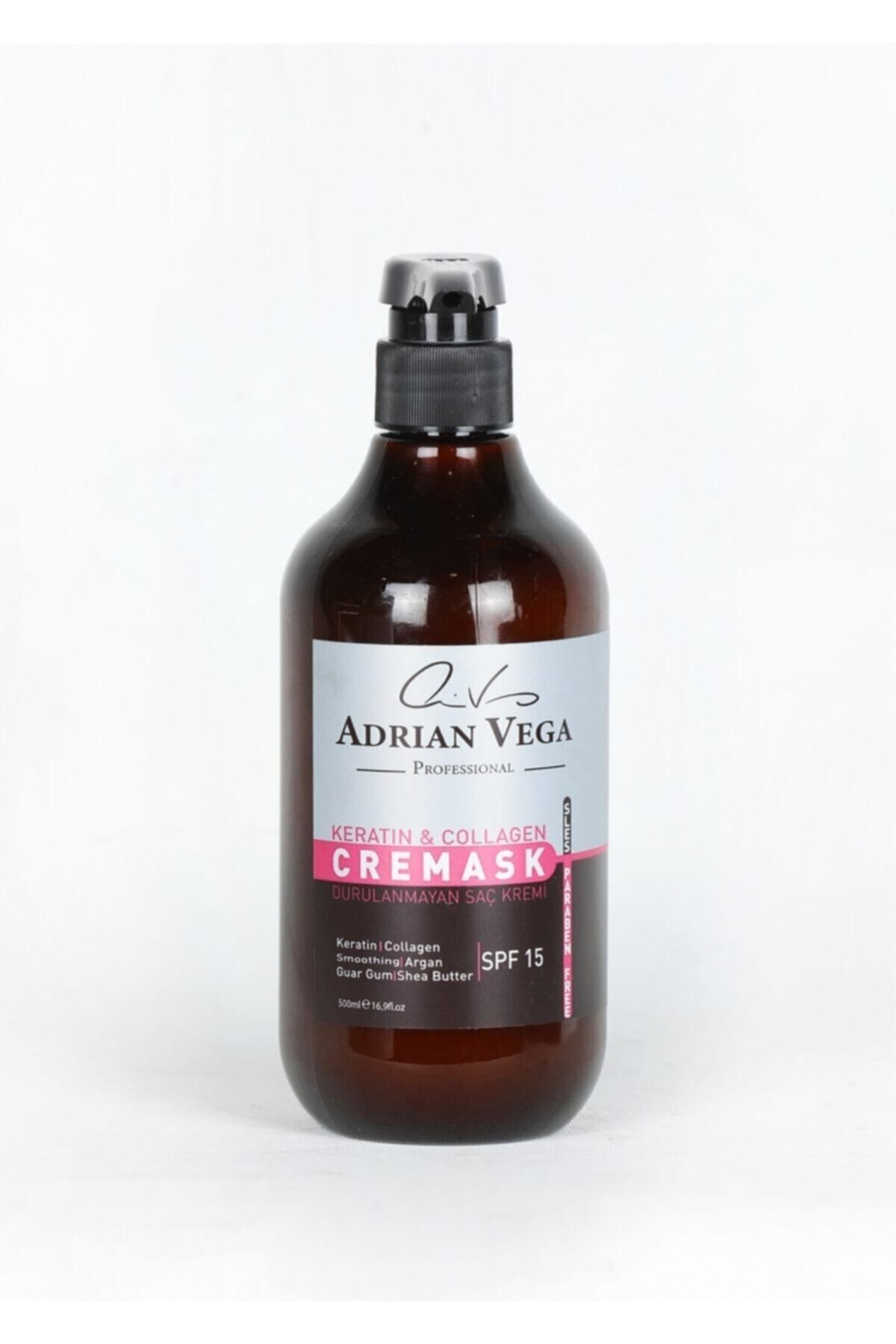 Adrian Vega Professional Keratin & Collagen Cremask Durulanmayan Saç Kremi