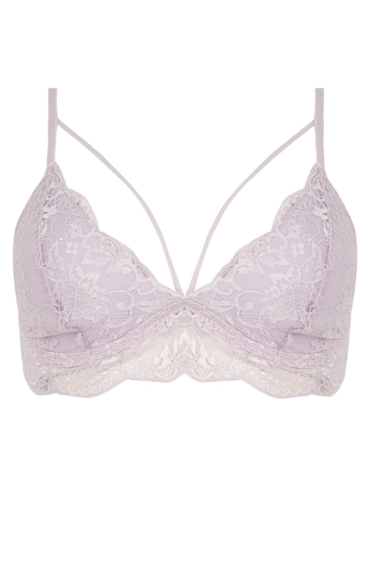 Defacto Fall In Love Dantelli Pedli Triangle Bralet