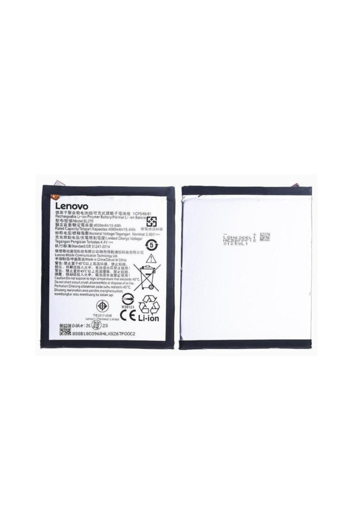 LENOVO Kdr K6 Note K53a48 Bl270 Batarya Pil