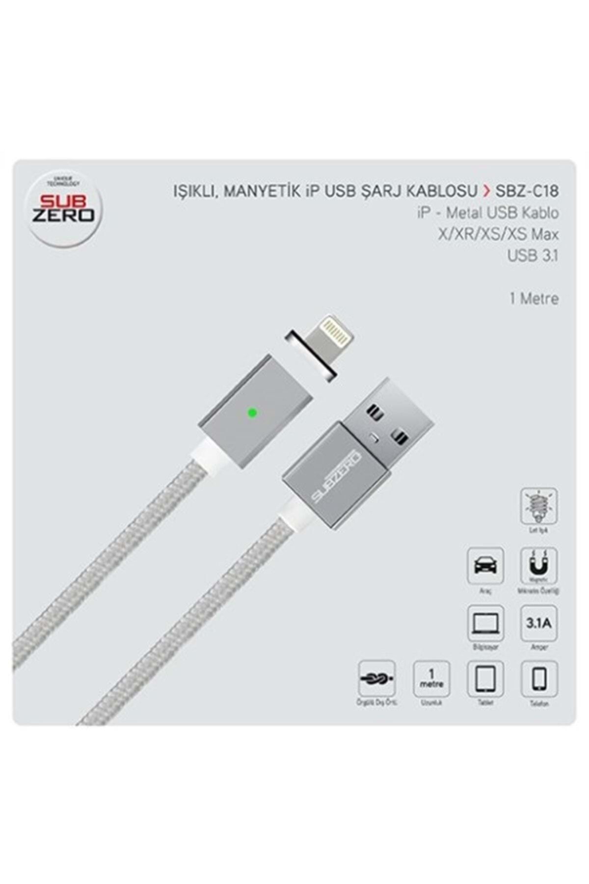 Subzero C18 Iphone Magnetıc Kablo