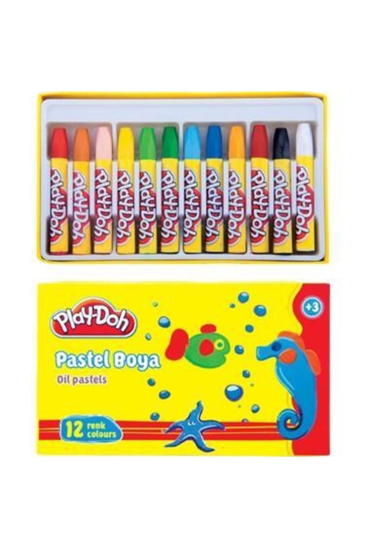 Play Doh Play-doh Pastel Boya 12 Renk Play-pa002