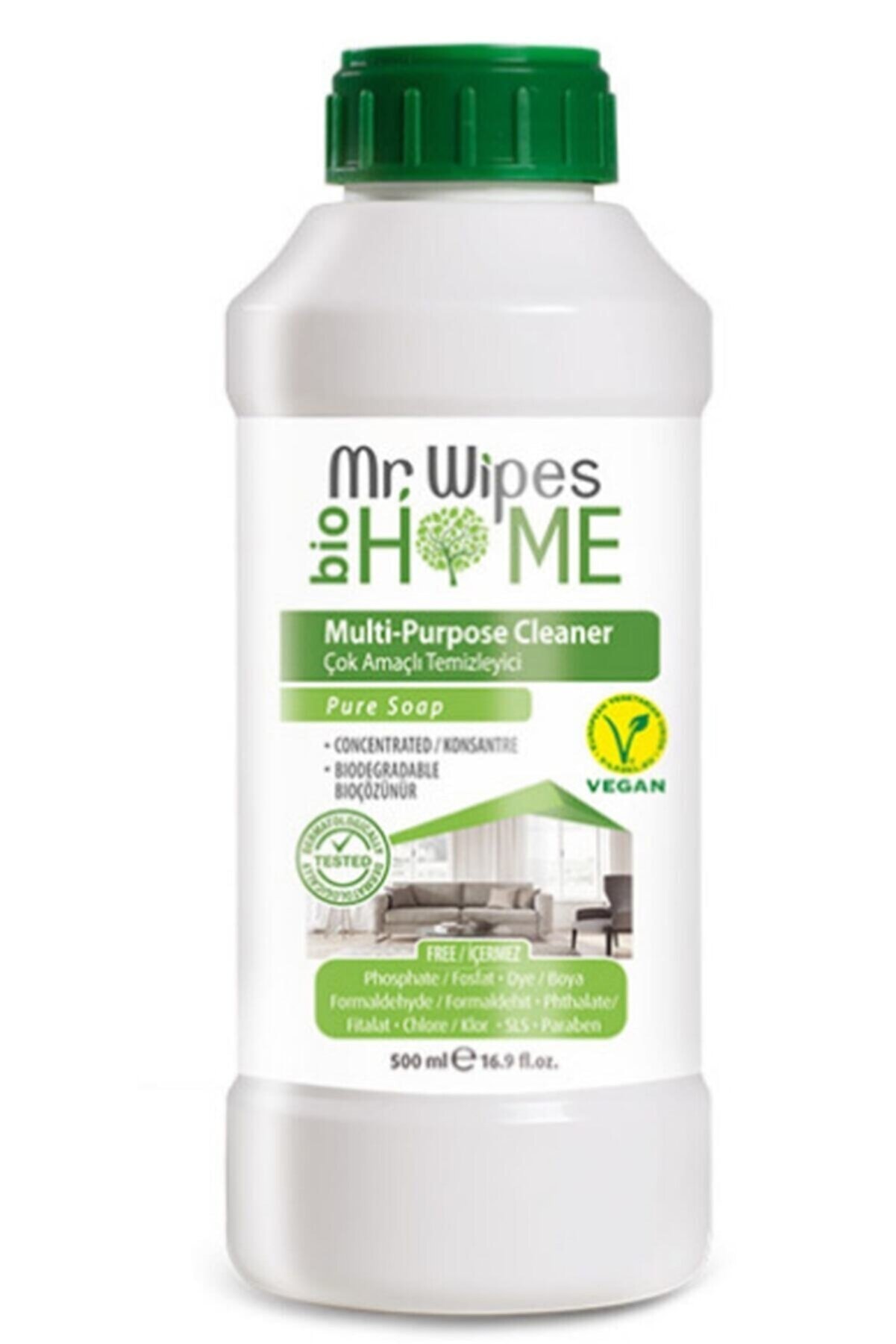 Farmasi Mr Wipes Beyaz Sabun Kokulu 500 ml Konsantre Çok Amaçlı Temizleyici
