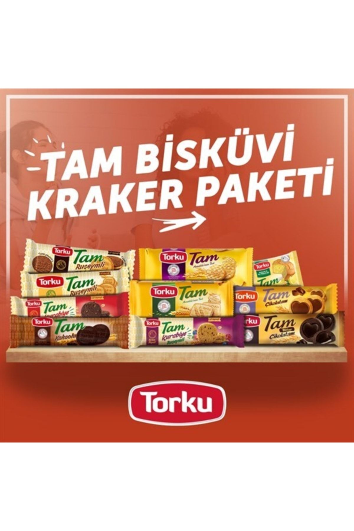 Torku Tam Bisküvi Kraker Paketi