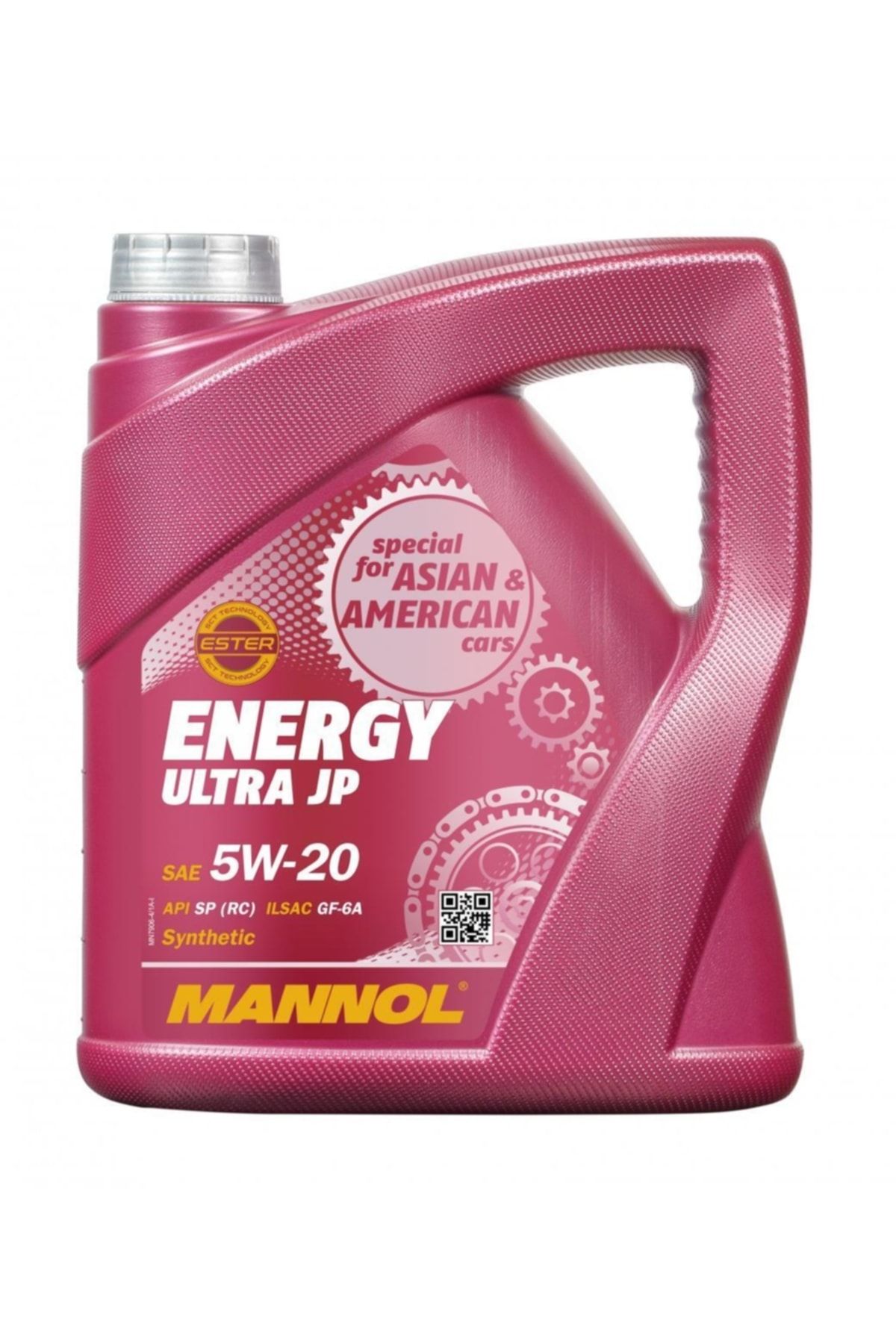 MANNOL Mn7906-4 Energy Ultra Jp Sae 5w-20 Apı Sn 4 L