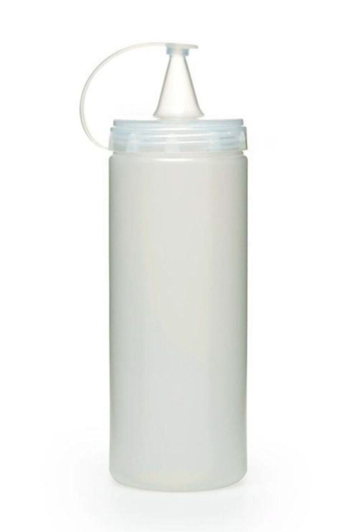 Buffer ® Şeffaf Kapaklı Sızdırmaz Yağlık Sosluk Şişesi Plastik yağdanlık 400 Ml. Ap-9028