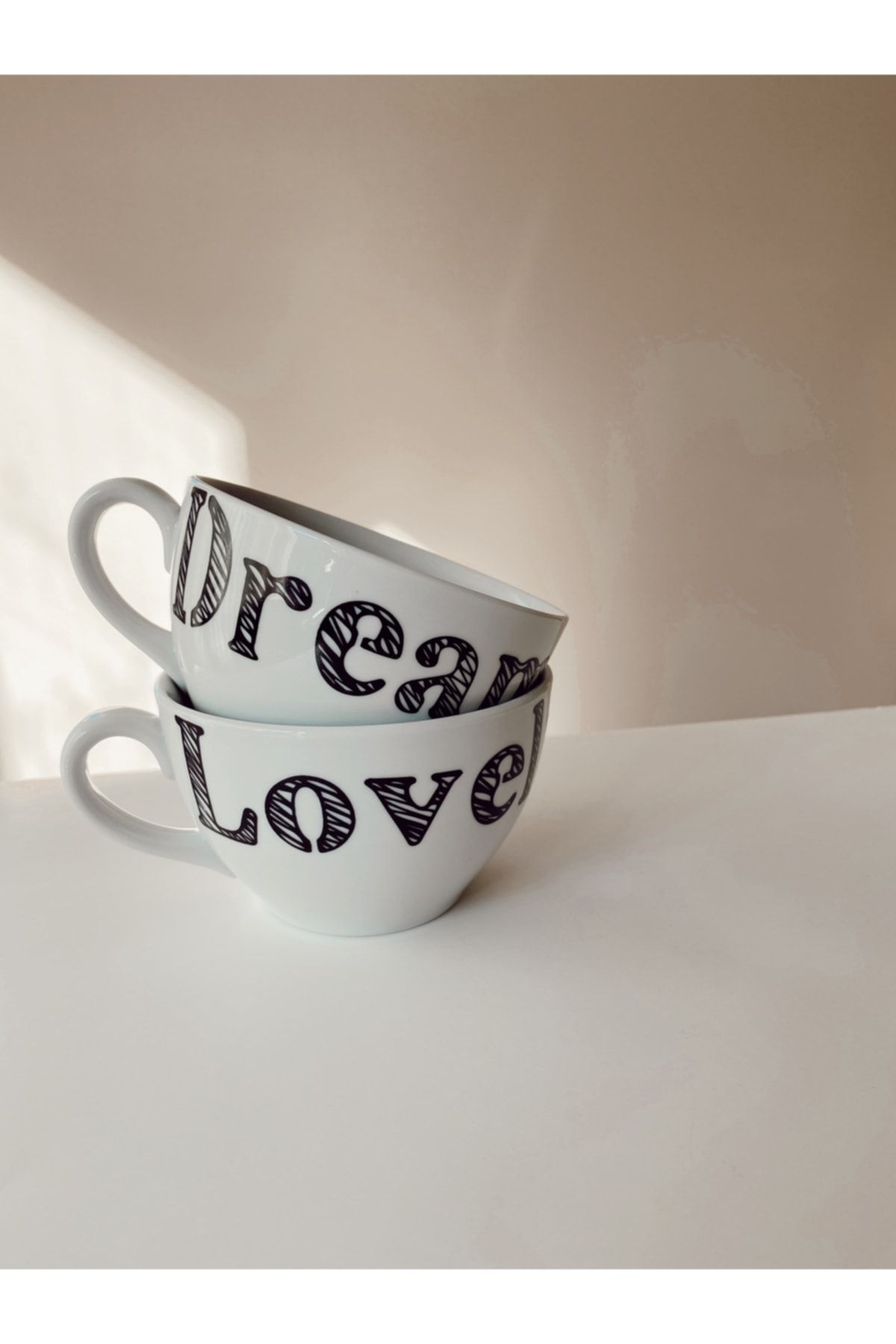 Love is Home 2’li Dream-lovely Porselen Fincan Set-300 Cc