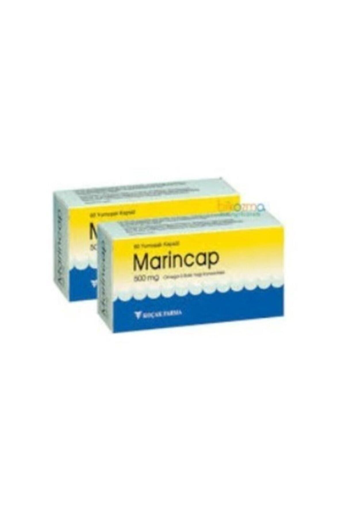 Marincap Omega-3 Balık Yağı Konsantresi 500 Mg 60 2'li Paket