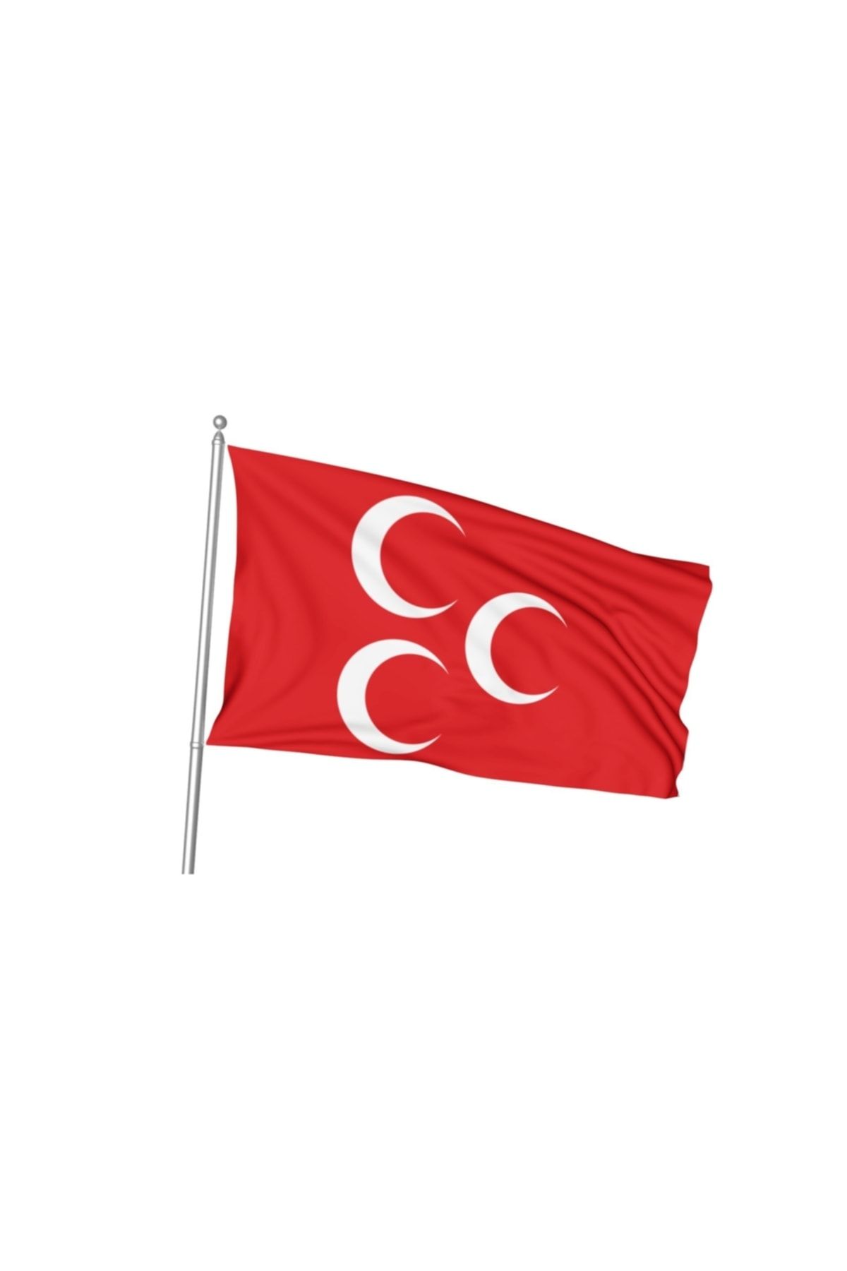 hazar bayrak Üç Hilal Bayrağı 70x105 cm