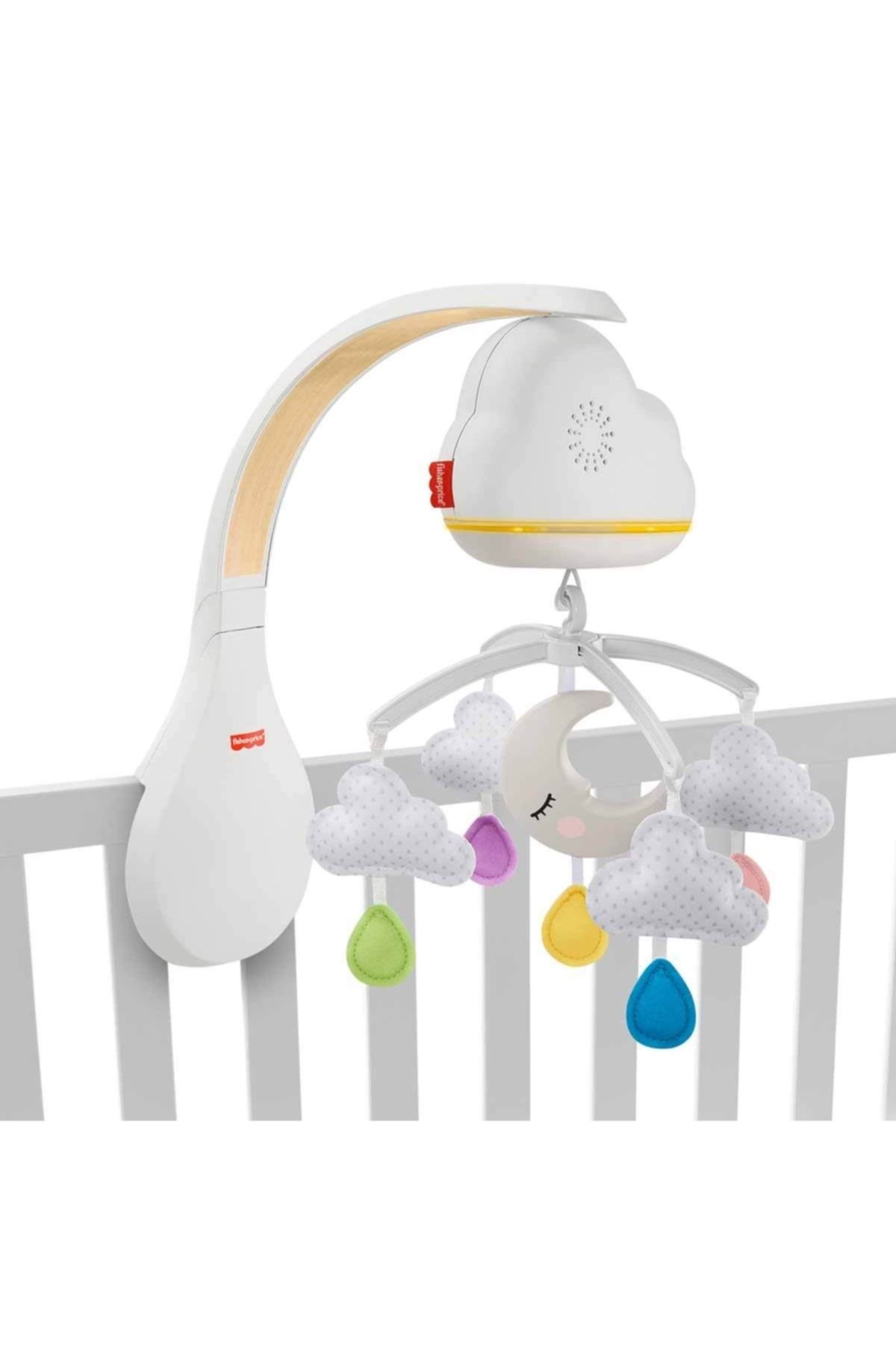 Fisher Price Ses Sensörlü Mutlu Bulutlar Dönence Ve Uyku Arkadaşı - Sesli,müzikli,ışıklı Bebekler Ve Çocuk Için