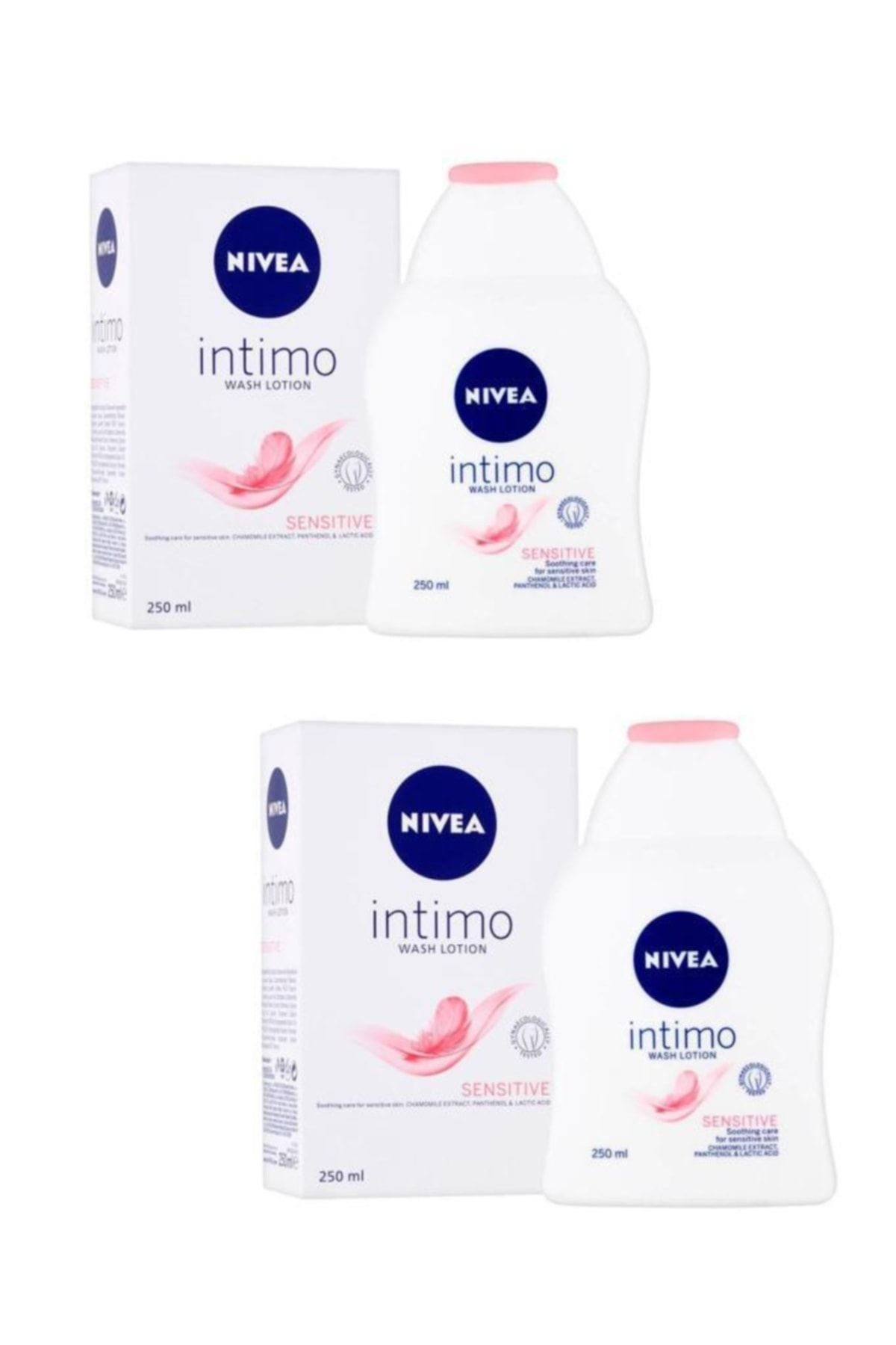 NIVEA 2'li Intimo Hassas Genital Bölge Yıkama Losyonu 250 ml