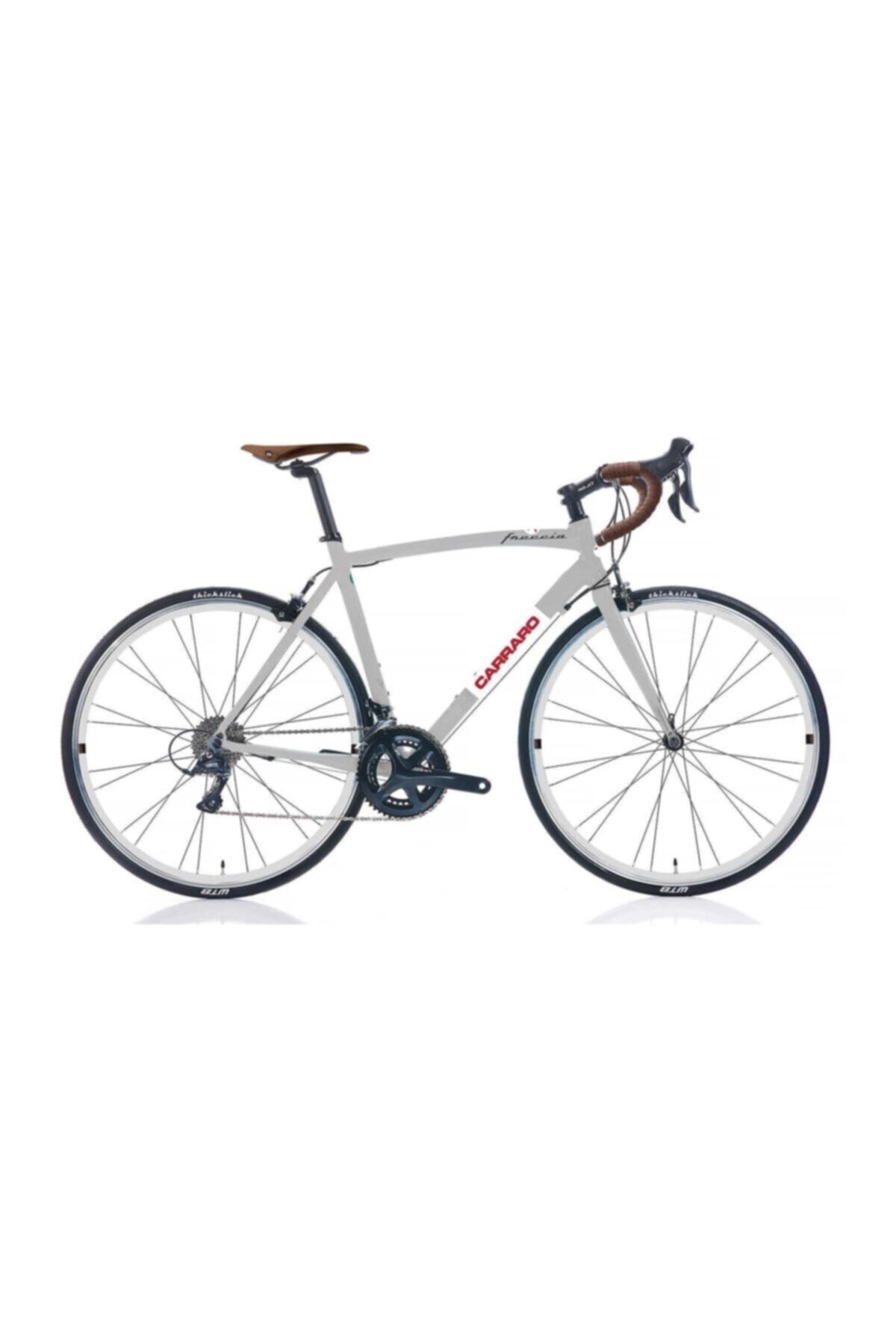 Carraro 2021 Freccıa Yol Bisikleti Gümüş-beyaz-kırmızı-siyah 56 Cm