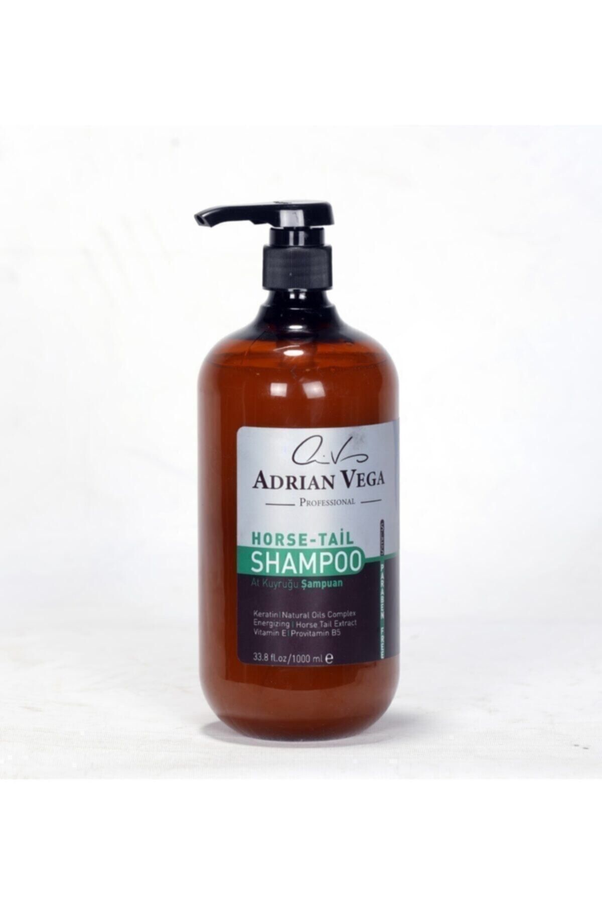 Adrian Vega Professional Horse Tail Shampoo At Kuyruğu Bitki Özlü Şampuan 1000 Ml