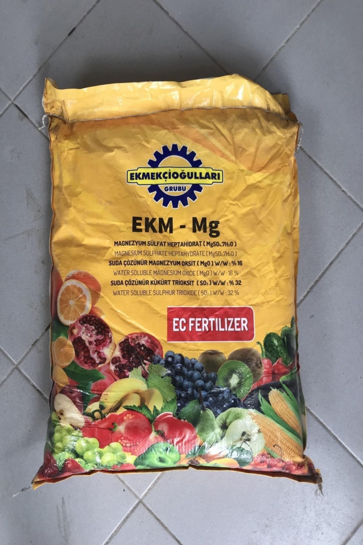 Ekmekçioğulları Magnezyum Sülfat Gübresi Kükürtlü Gübre  3 kg