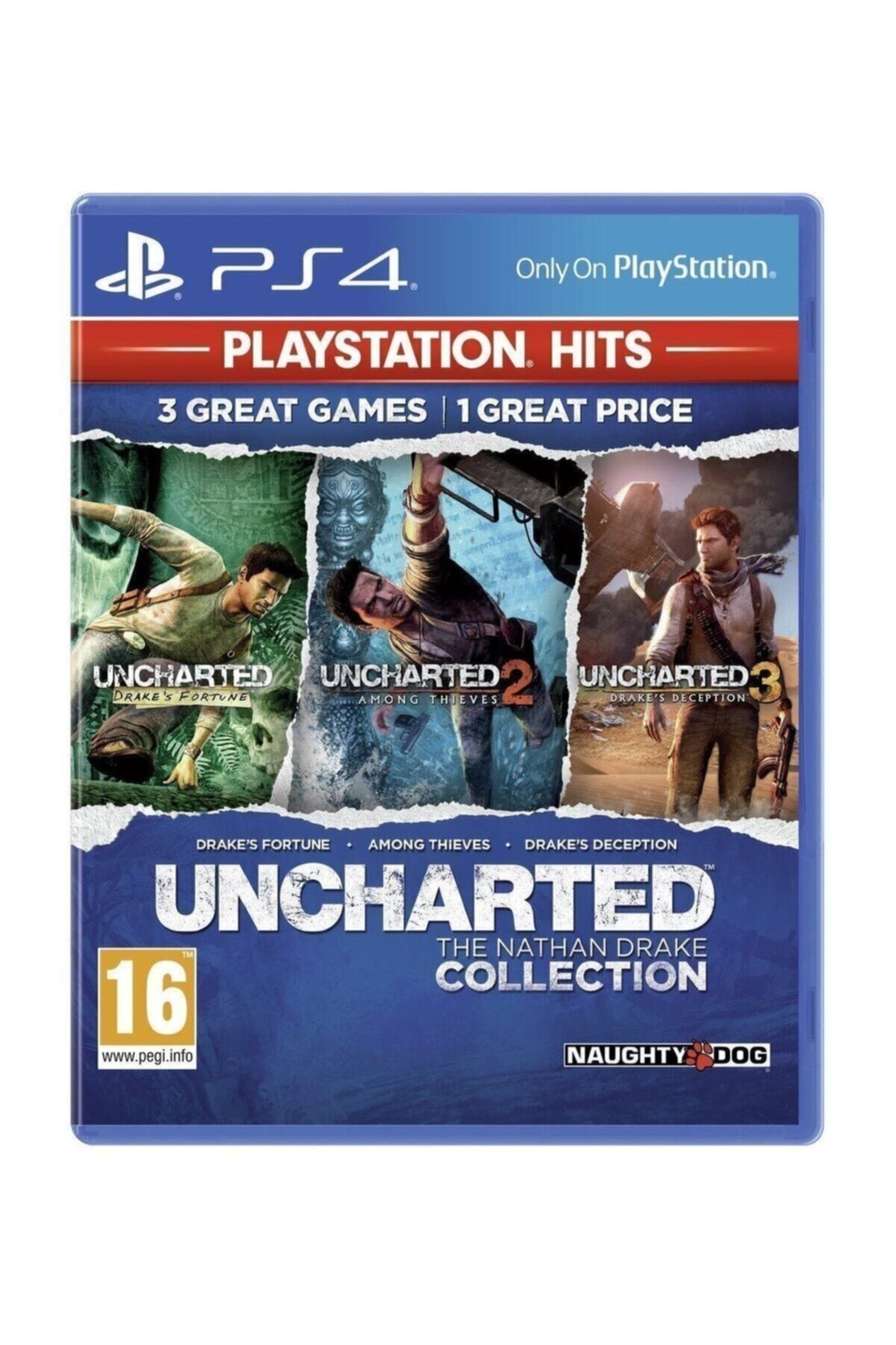 Sony Uncharted : The Nathan Drake Collection - Türkçe Dublaj Ps4 Oyun