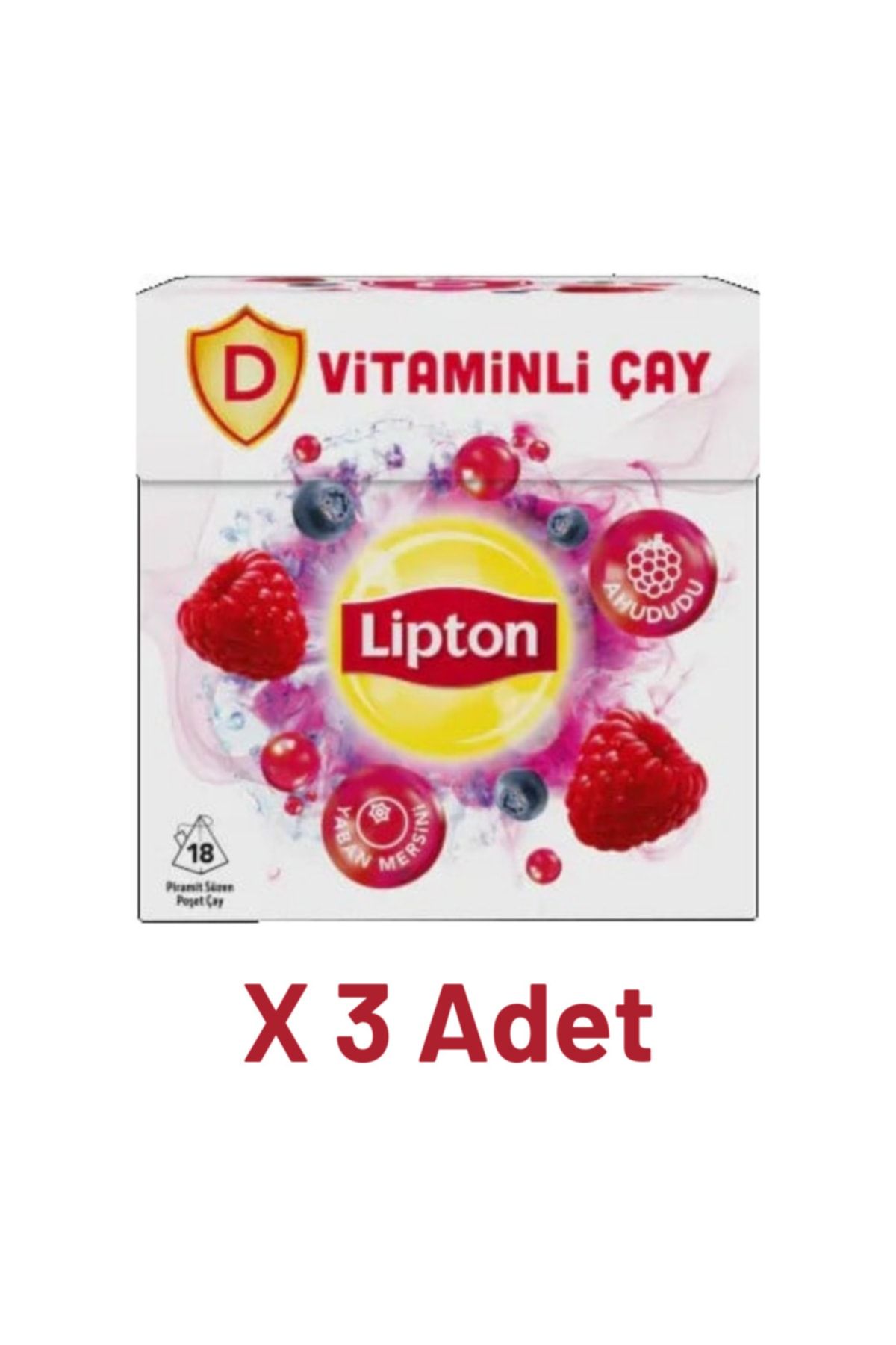 Lipton D Vitaminli Çay 18li X 3 Adet
