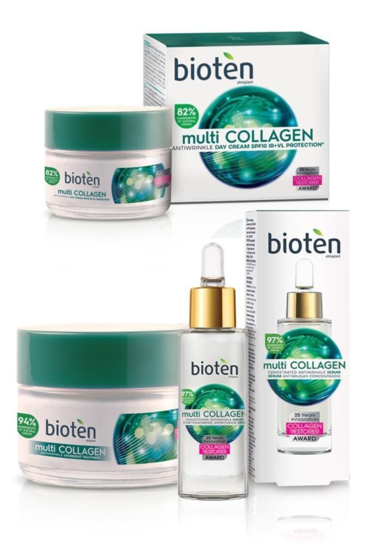 Bioten Multi Collagen Yaşlanma Karşıtı Cilt Bakım Seti