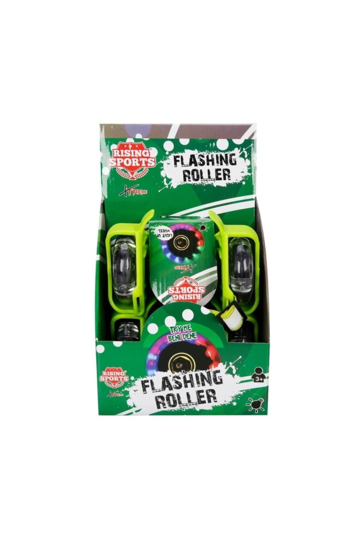 Sunman Flashing Roller Işıklı Paten - Yeşil