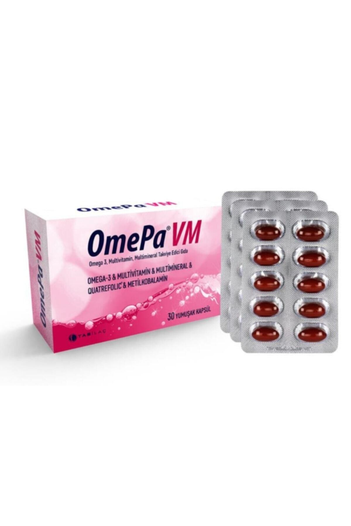 Omepa Omepa Vm Omega-3 Multivitamin Multimineral Takviye Edici Gıda