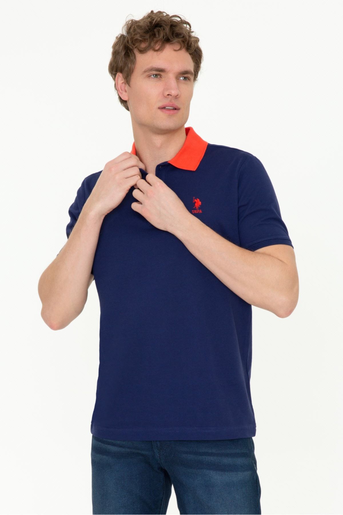 U.S. Polo Assn. Lacivert Erkek T-Shirt