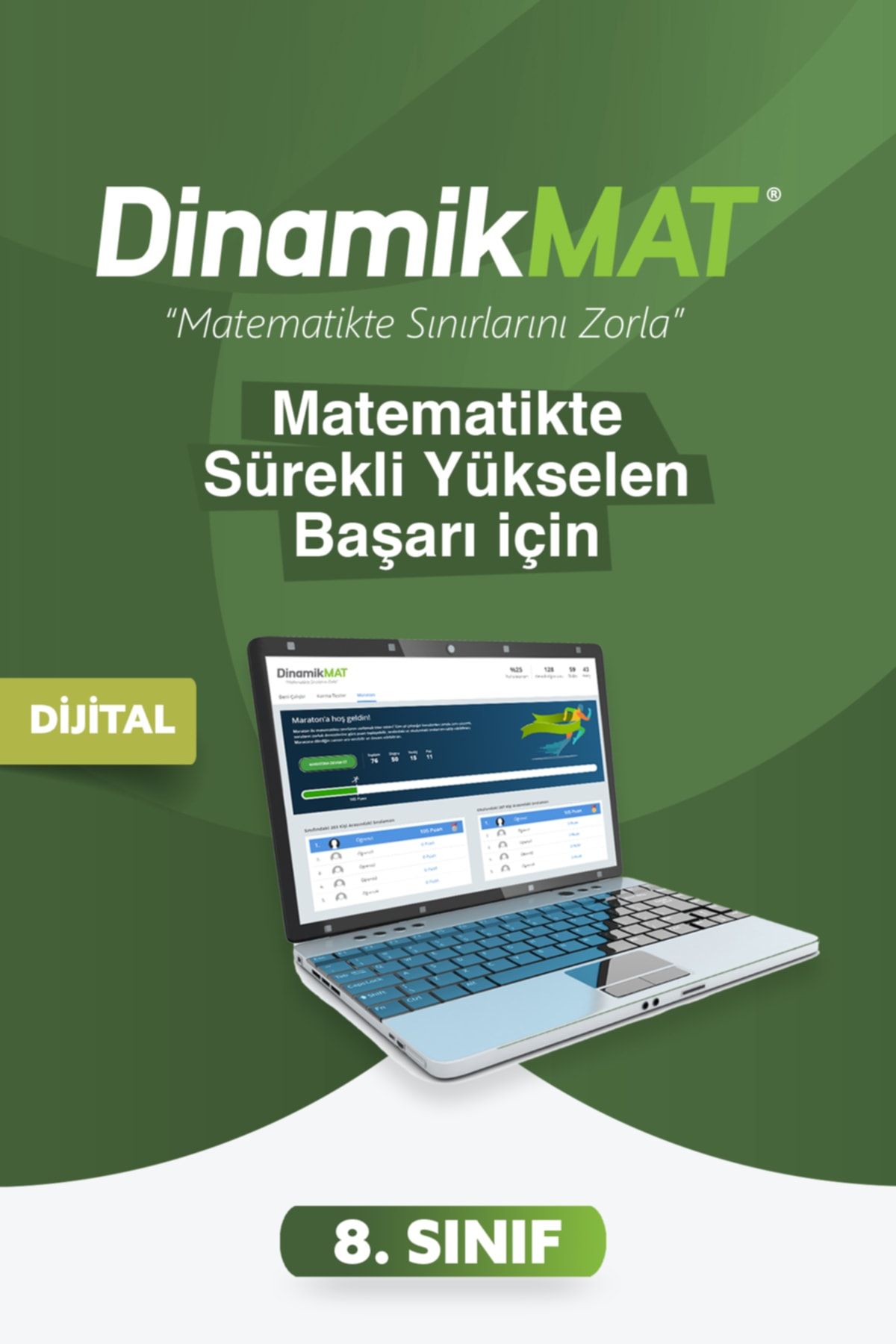 DinamikMAT 8. Sınıf Sonsuz Sayıda Soru Üreten Matematik Soru Bankası Uygulaması