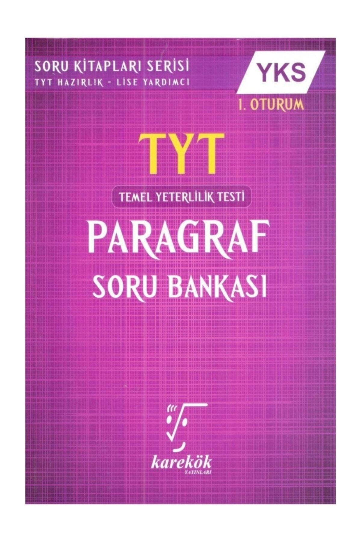 Karekök Yayınları Tyt Paragraf Soru Bankası Son Baskı U278538
