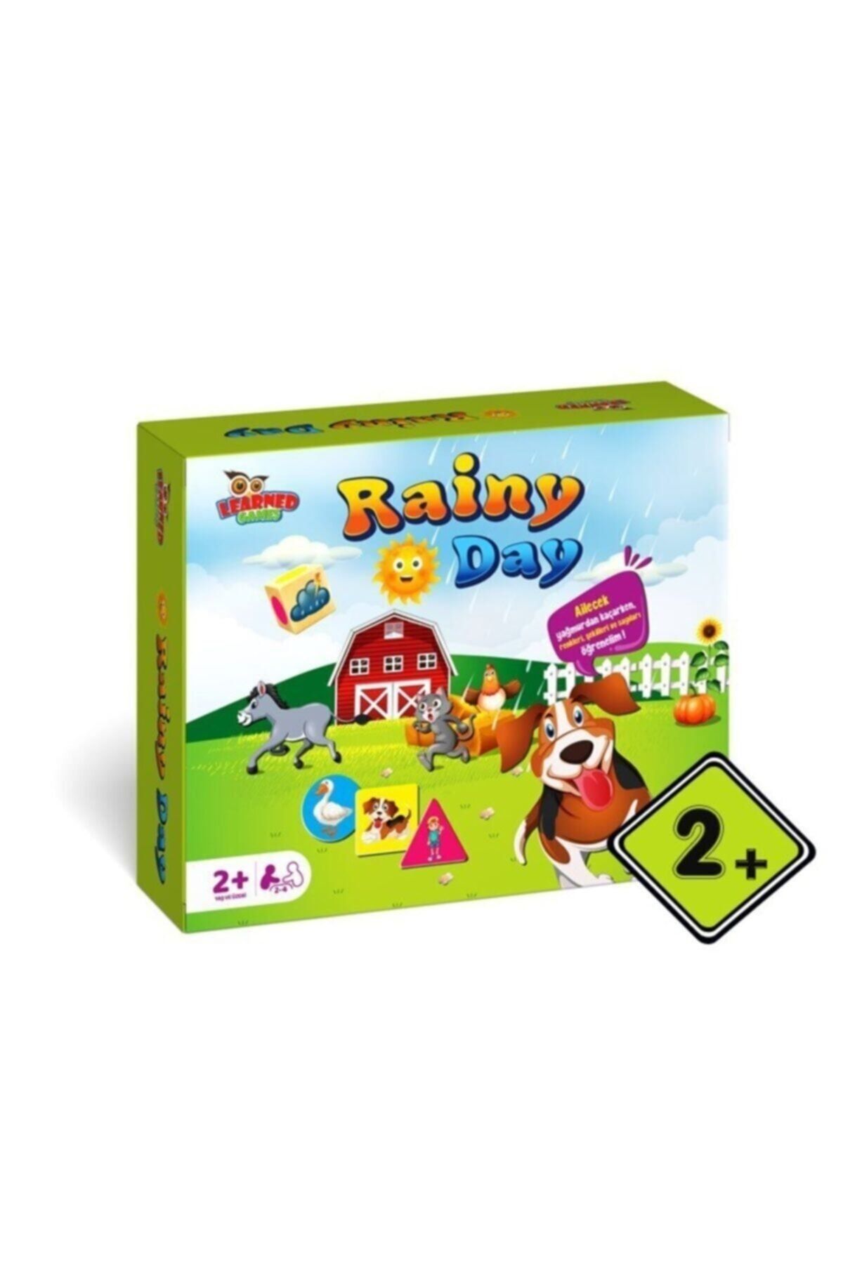 Learned Games Rainy Day 2-3 Yaş Okul Öncesi Eğitici Oyun