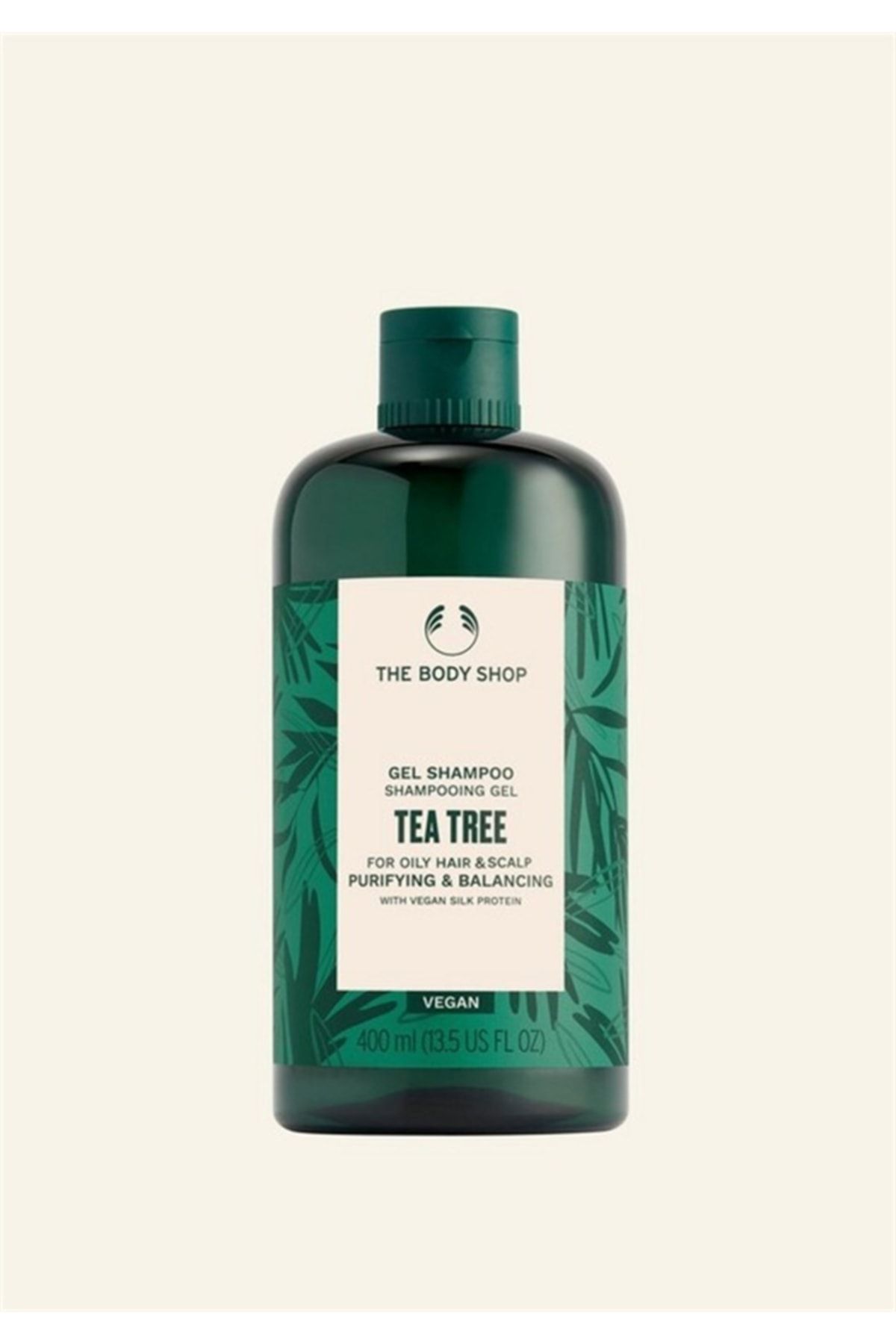 THE BODY SHOP Çay Ağacı Tea Tree Yağlı Saçlara Özel Arındırıcı Ve Dengeleyici Jel Şampuan 400 ml