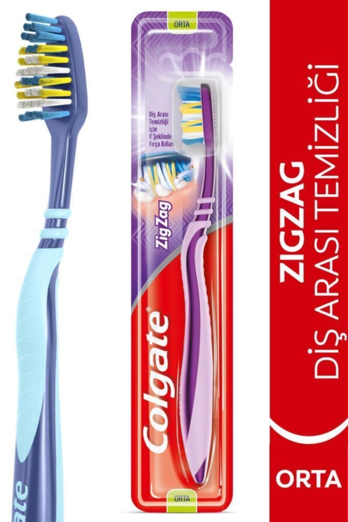 Colgate Zigzag Diş Arası Temizliği Orta Diş Fırçası