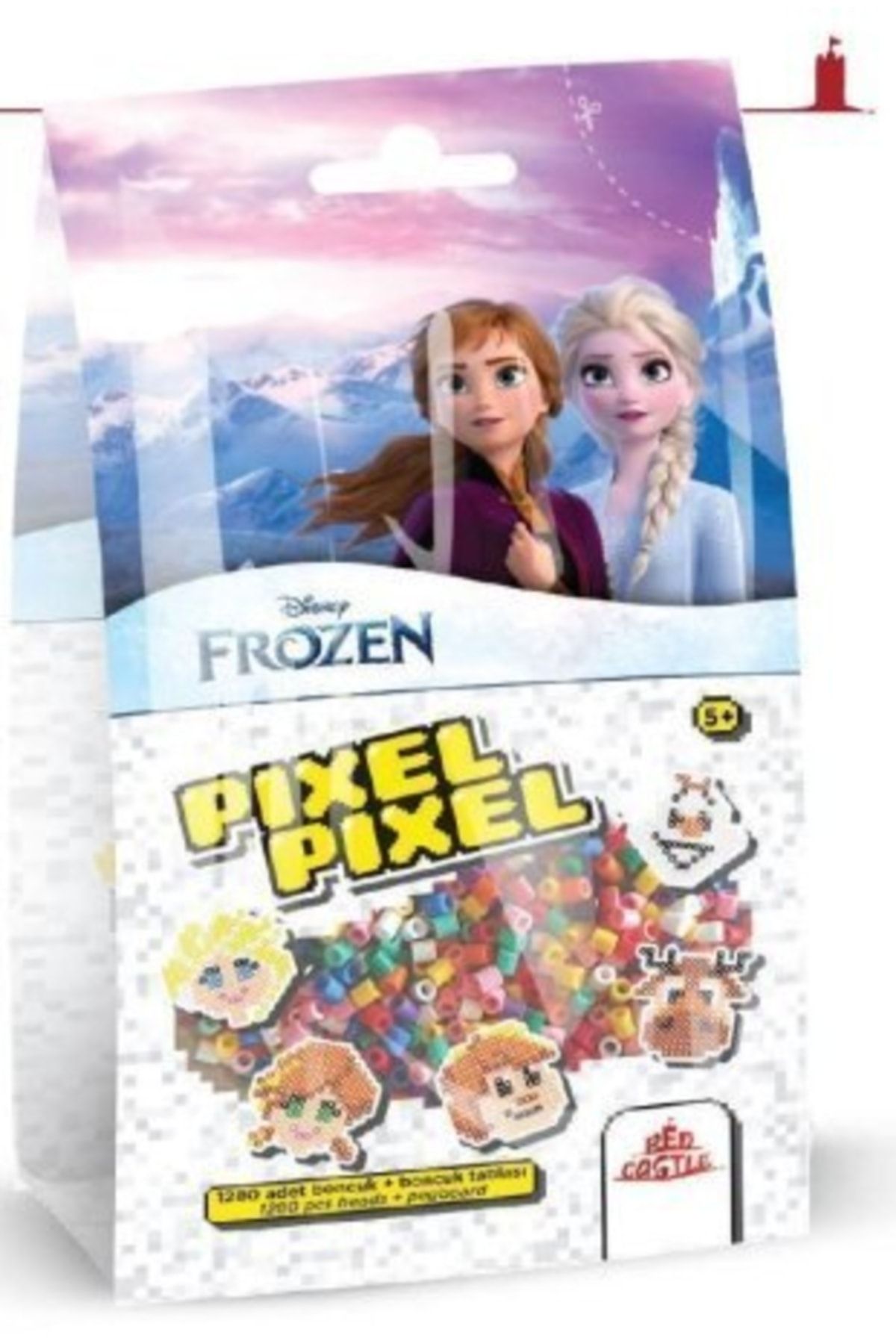 DİSNEY Pıxel Pıxel Frozen Boncuk Aktivite Seti (1.280 Adet Renkli Boncuk)