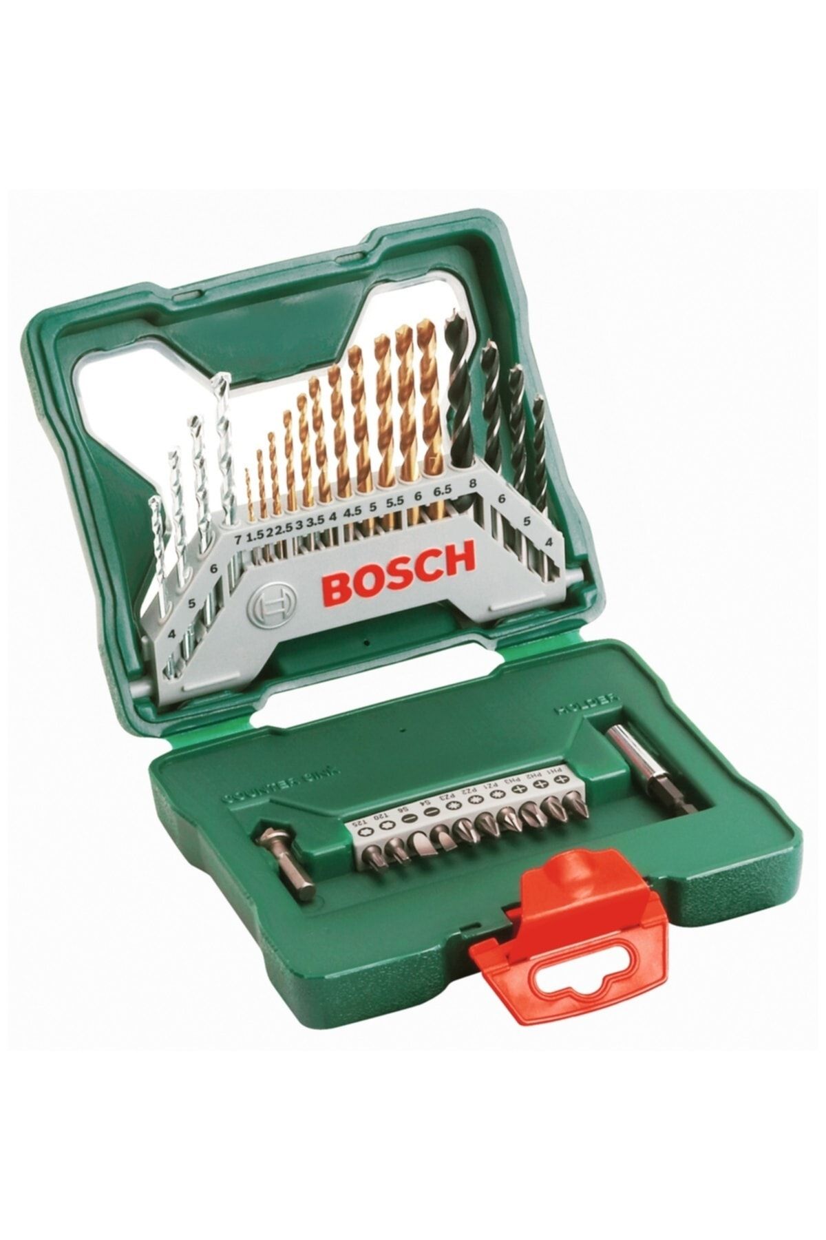 Bosch - X-line 30 Parça Titanyum Vidalama Ve Matkap Uçlu Aksesuar Seti