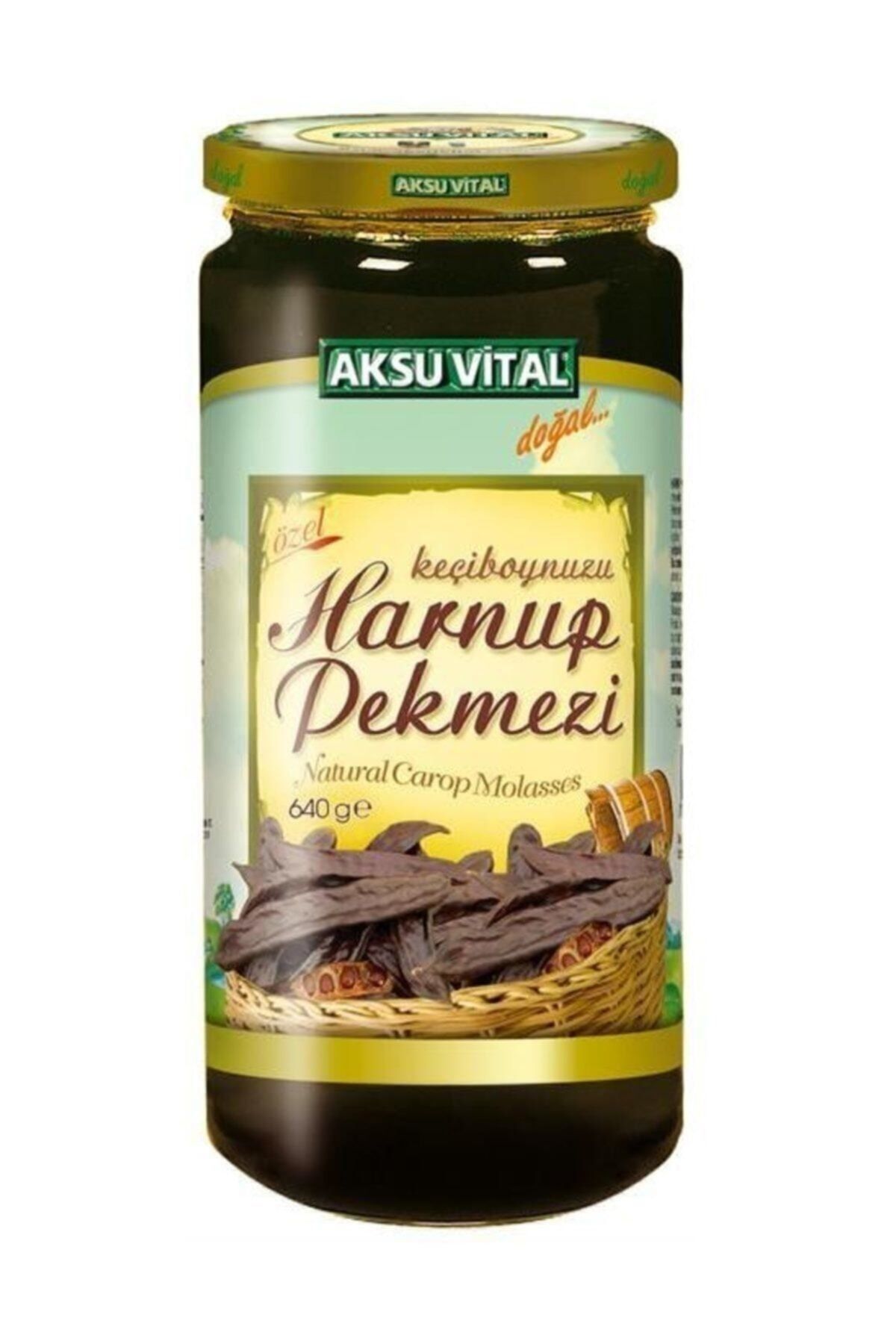 Aksu Vital Harnup Pekmezi Keçiboynuzlu 640 gr