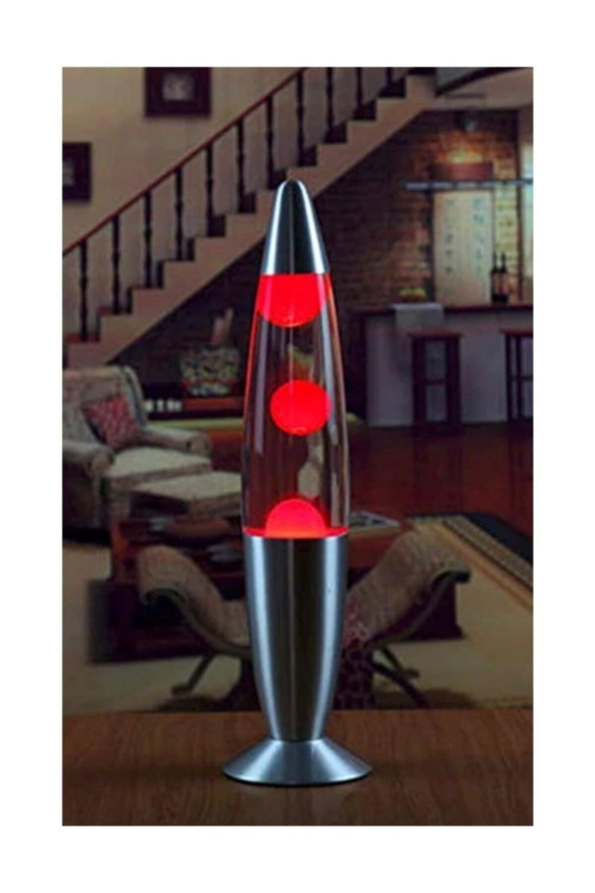 HediyeFilesi Lav Lambası 41 Cm Konsept Lamba Gece Lambası Lava Lamp Masa